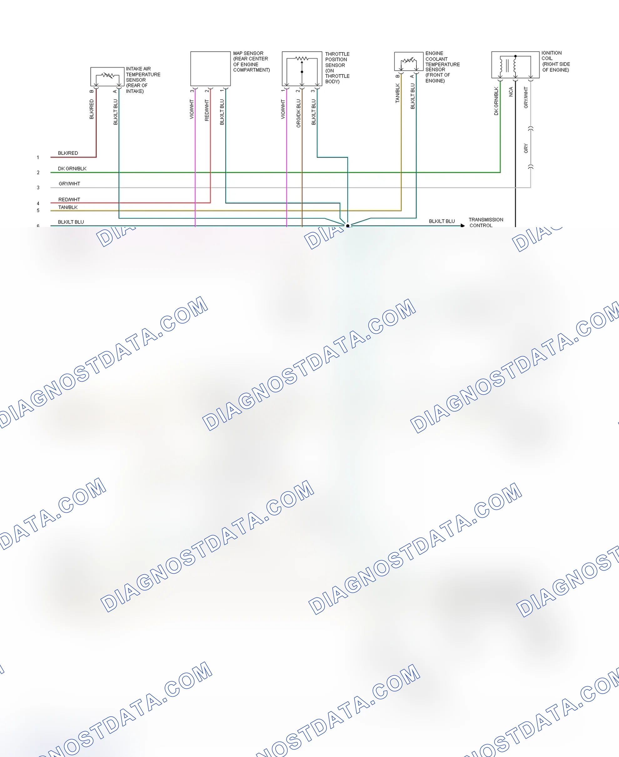 Scheme 78: Wiring Diagram (4.0L - 2 Of 2)