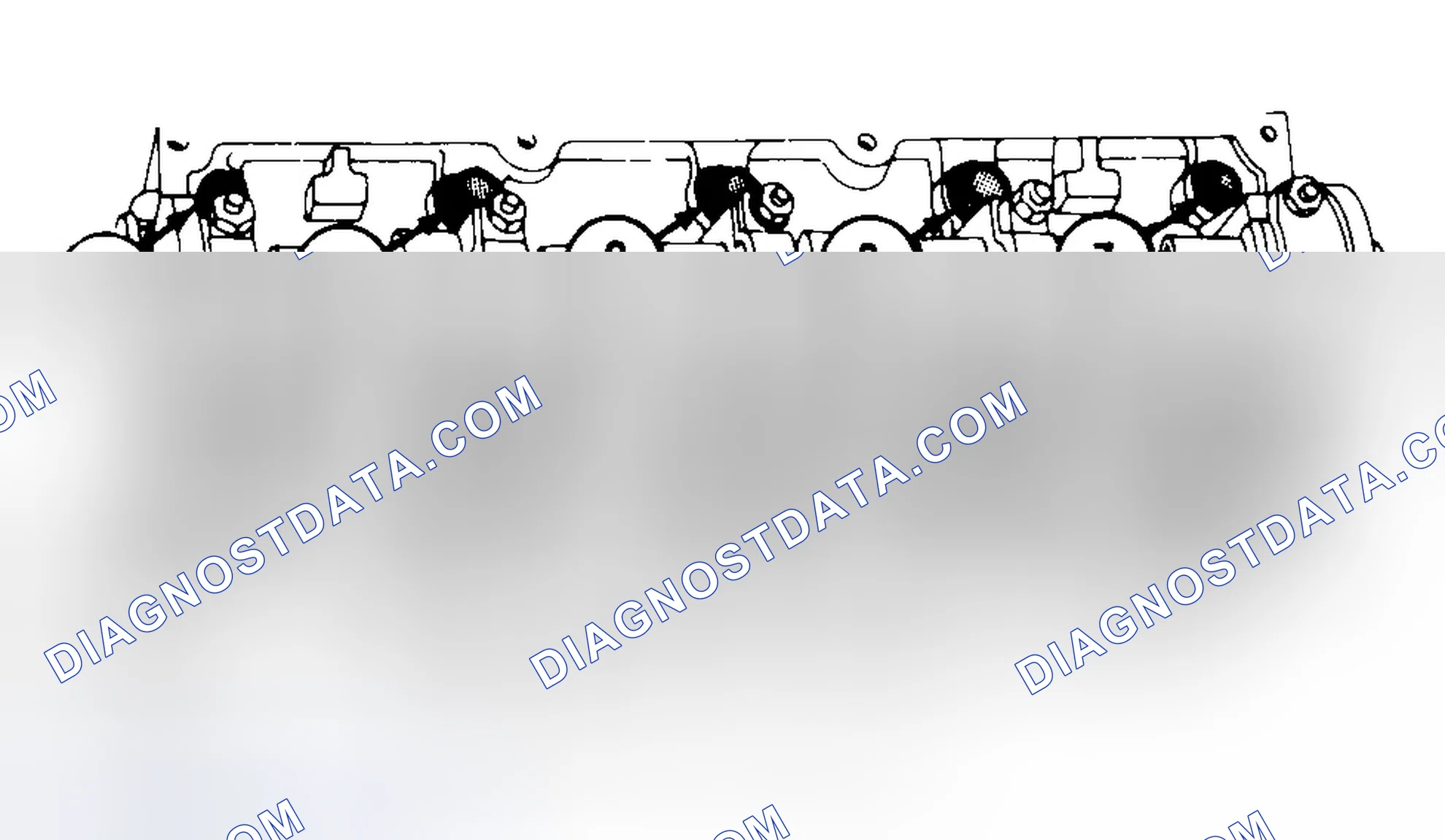 Scheme 7: Typical Cylinder Head Tightening or Loosening Sequence