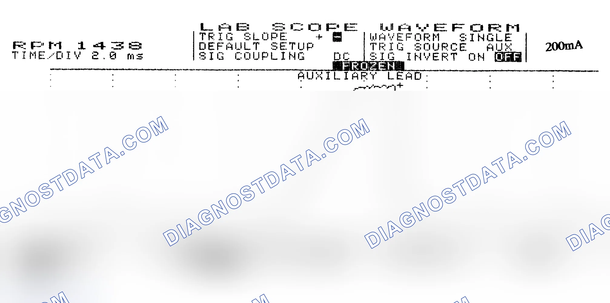 Scheme 15: Single Injector w/Normal Current Flow - Current Pattern