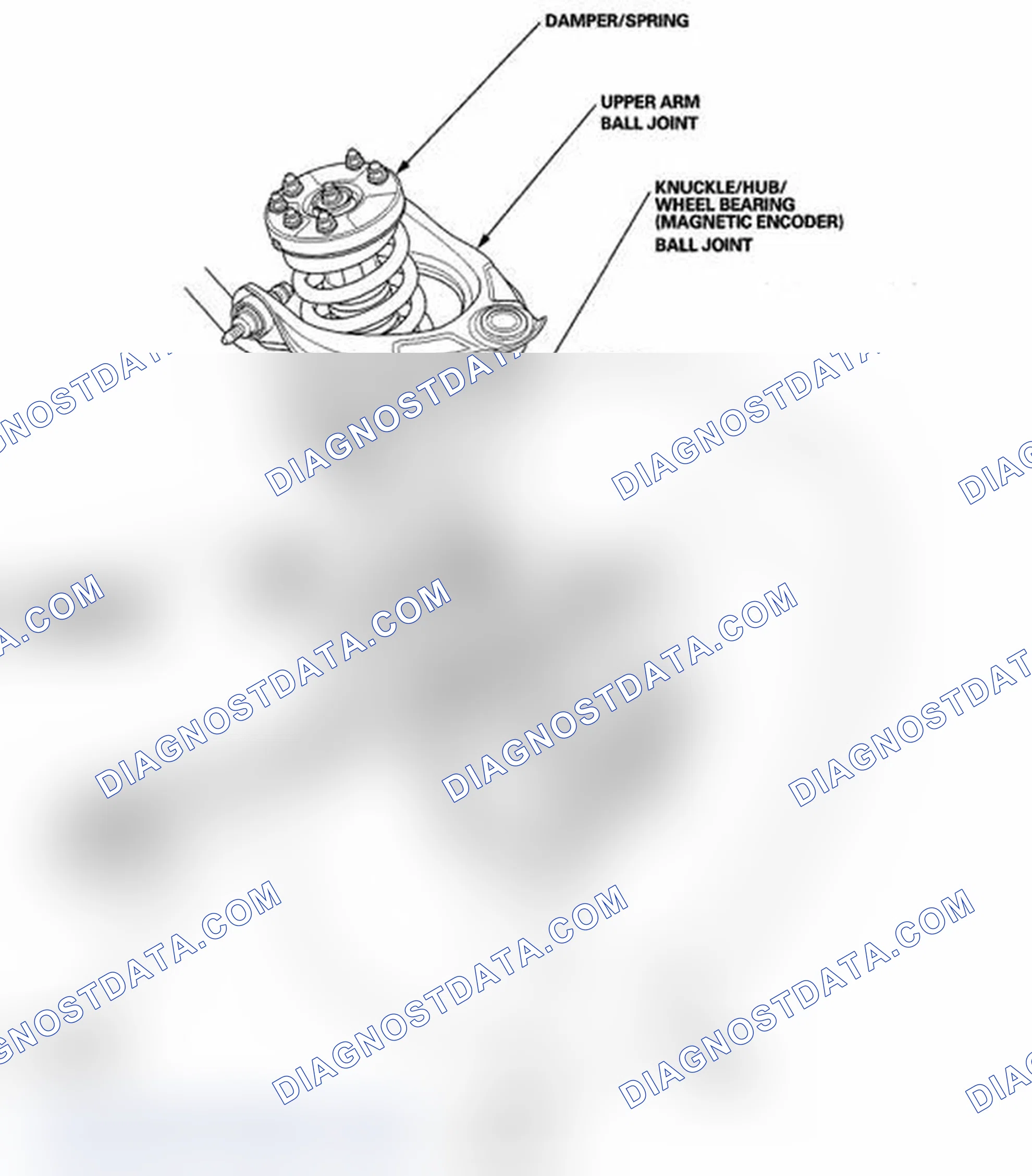 Scheme 2: Component Location Index - Front Suspension