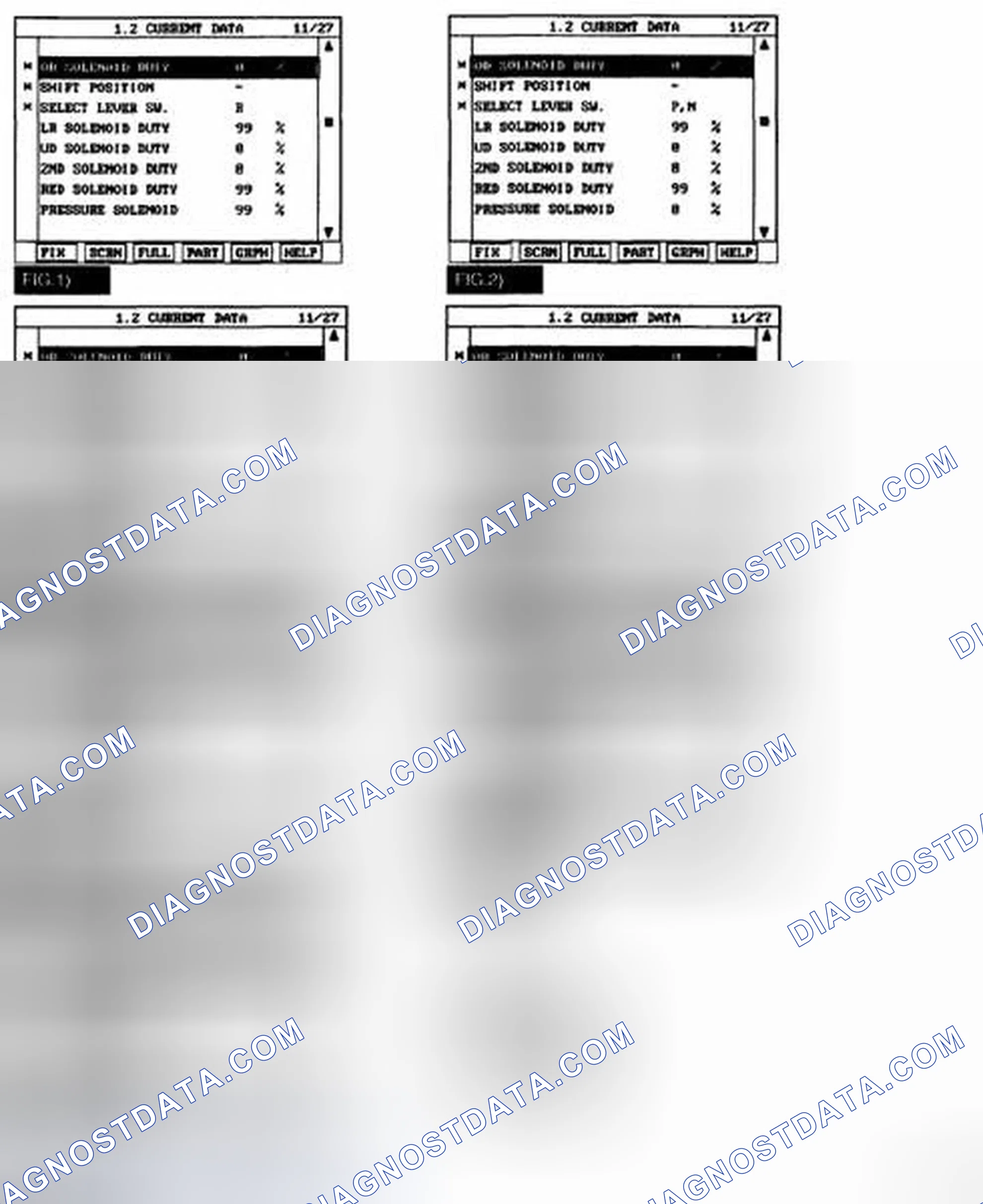 Scheme 114: MONITOR SCANTOOL DATA