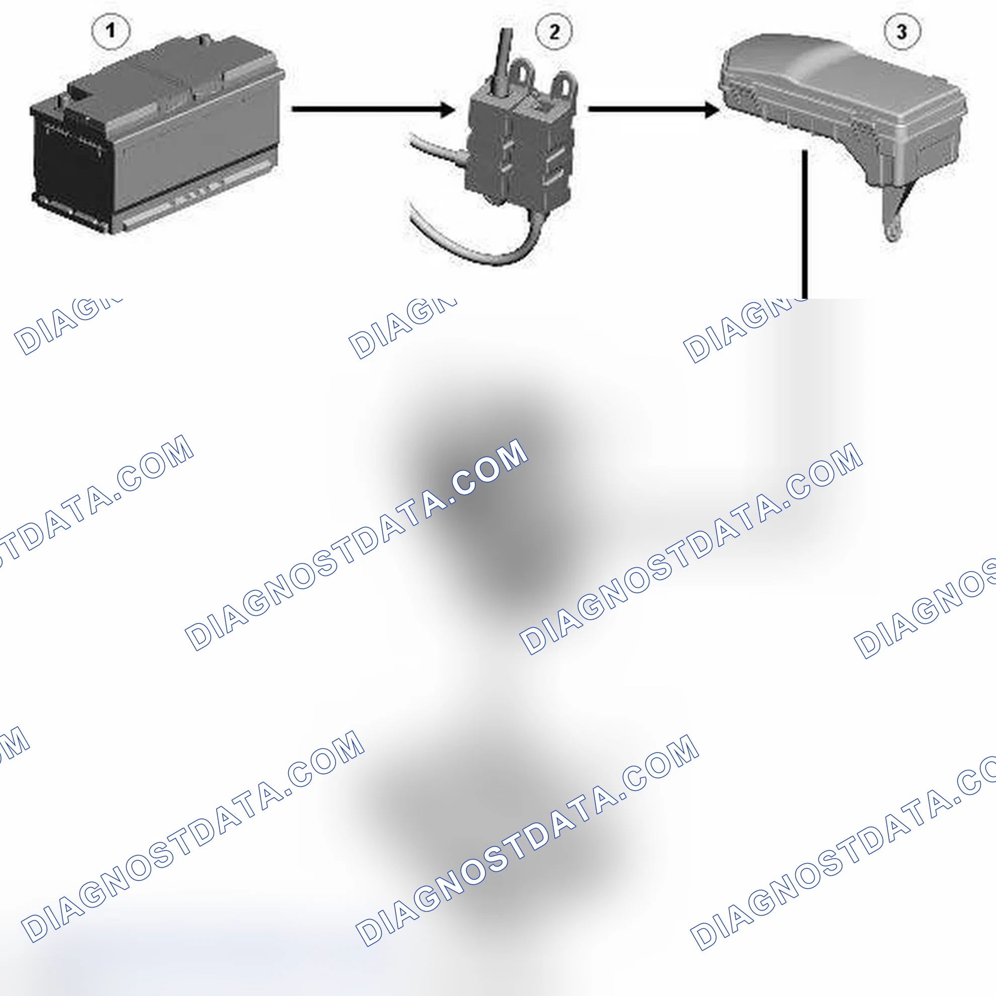 Scheme 540: CONTROL DIAGRAM (VARIABLE INTAKE SYSTEM)