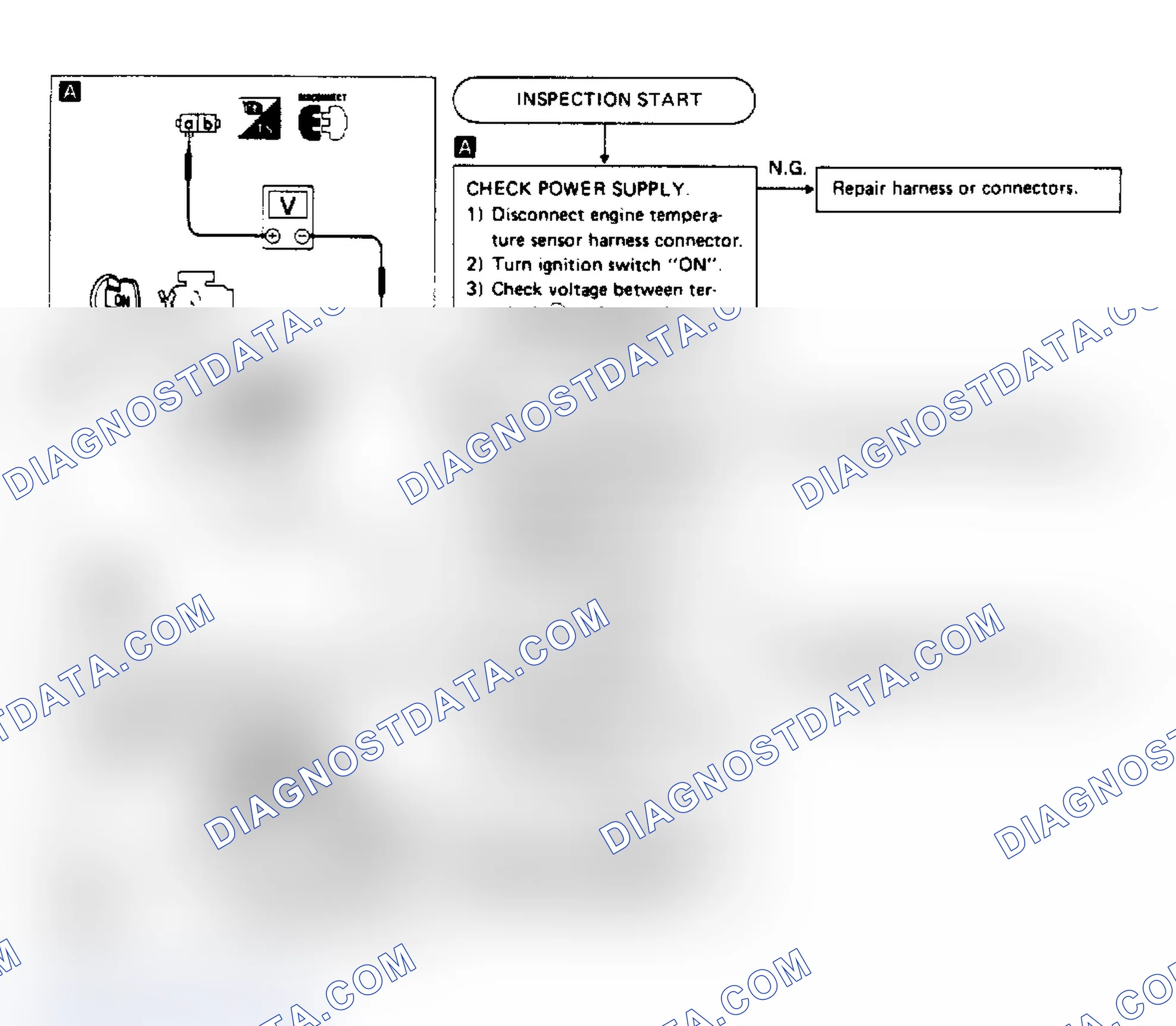 Scheme 7: CODE 13: ENGINE COOLANT TEMPERATURE SENSOR