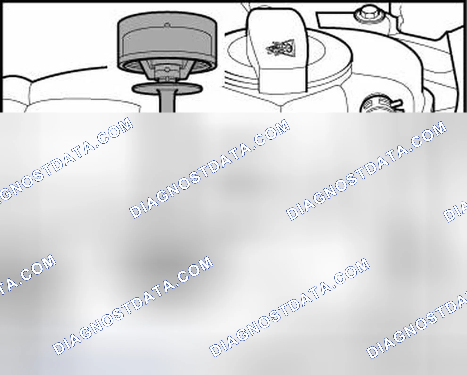 Scheme 28: POWER STEERING, CHECKING HYDRAULIC OIL LEVEL