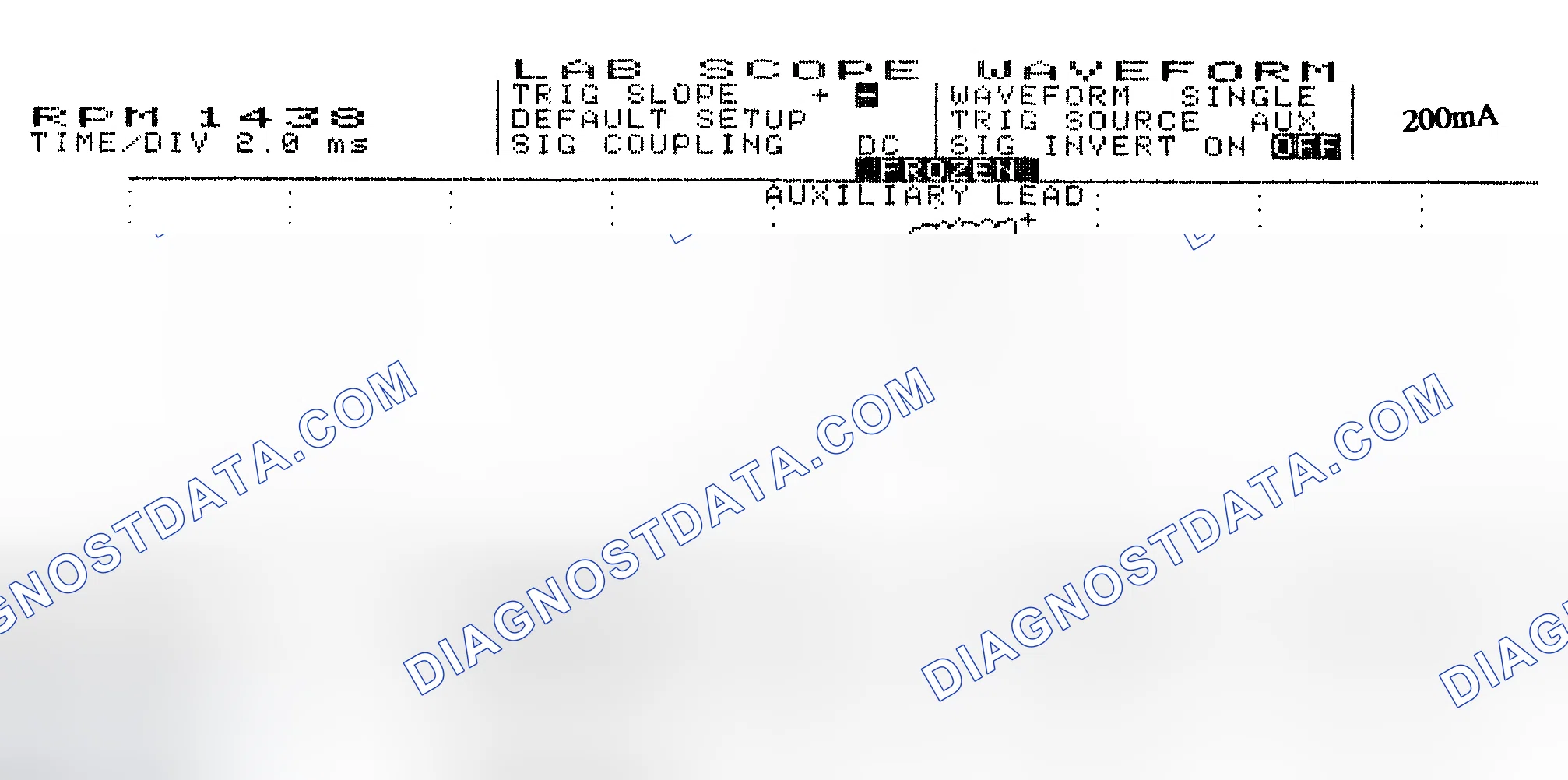 Scheme 15: Single Injector w/Normal Current Flow - Current Pattern