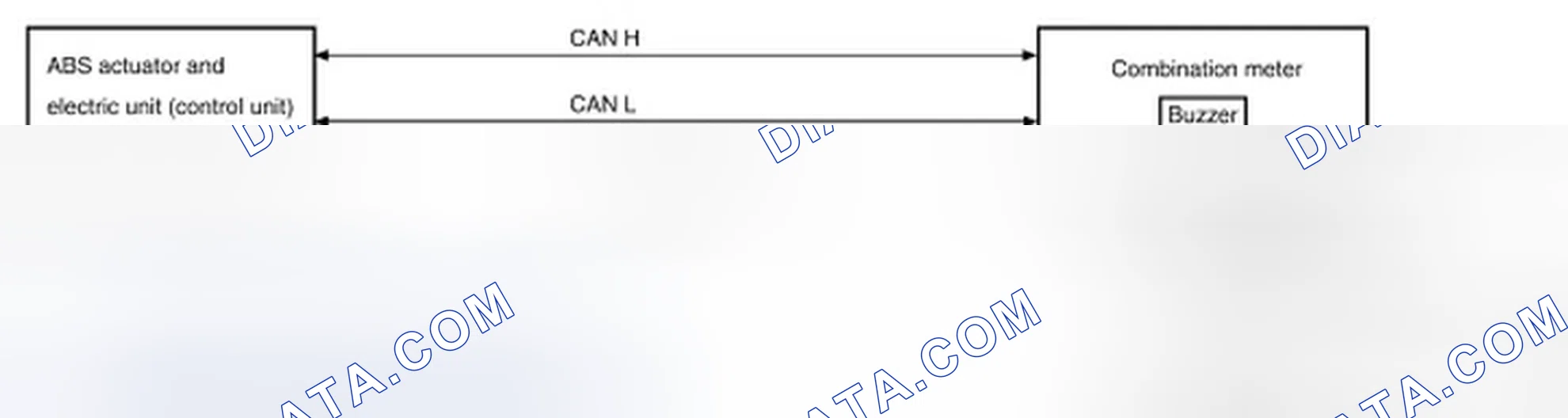 Scheme 28: PARKING BRAKE RELEASE WARNING CHIME: System Diagram