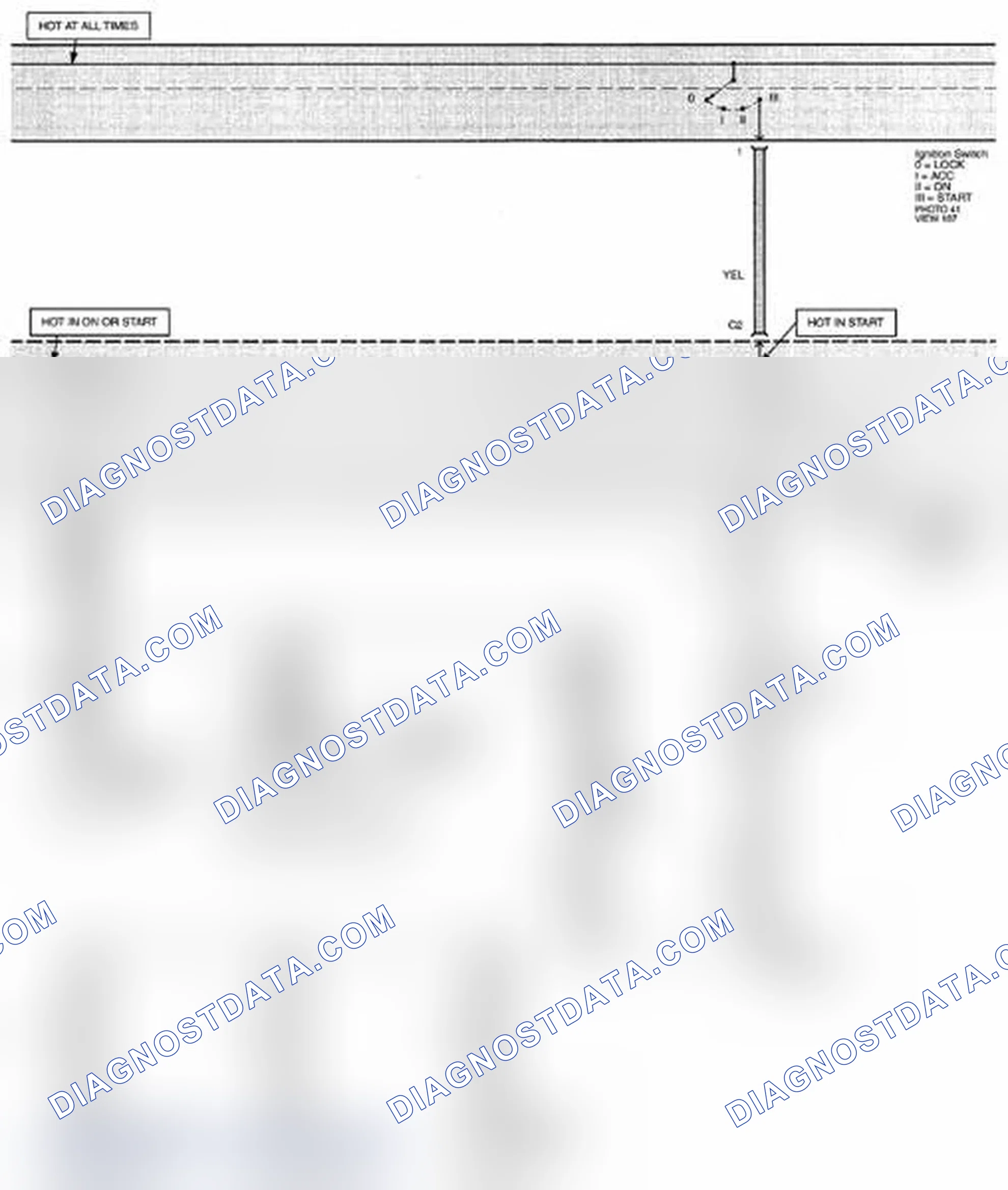 Scheme 90: Power Distribution Circuit Diagram (Page 10-15)