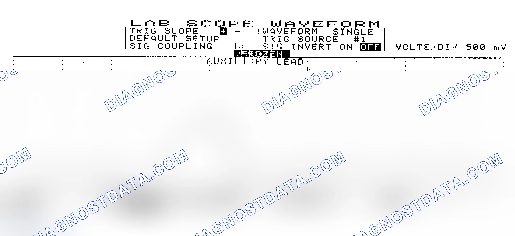 Scheme 10: Single Injector w/Excessive Current Flow - Current Pattern