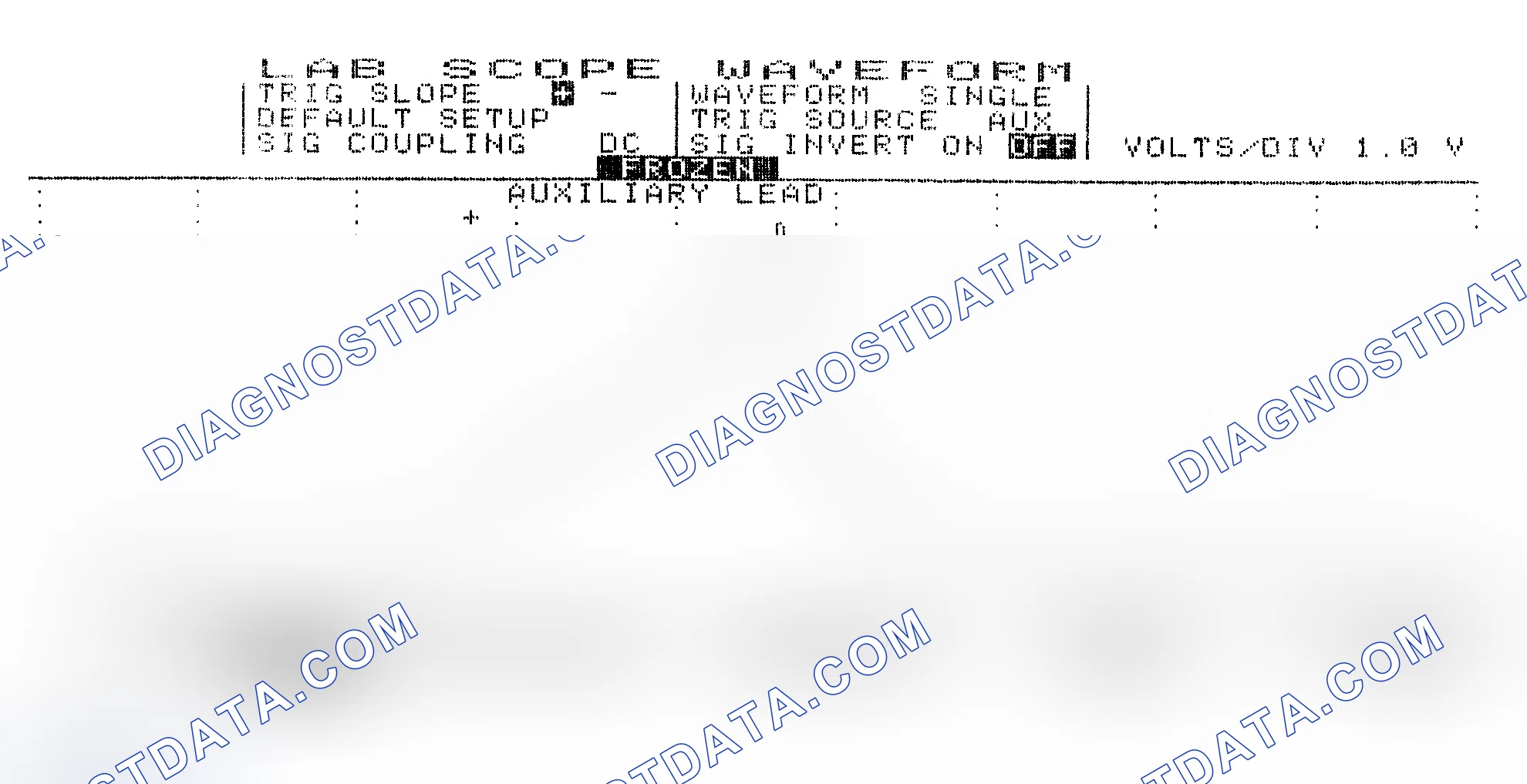 Scheme 19: Single Injector w/Excessive Current Flow - Current Pattern