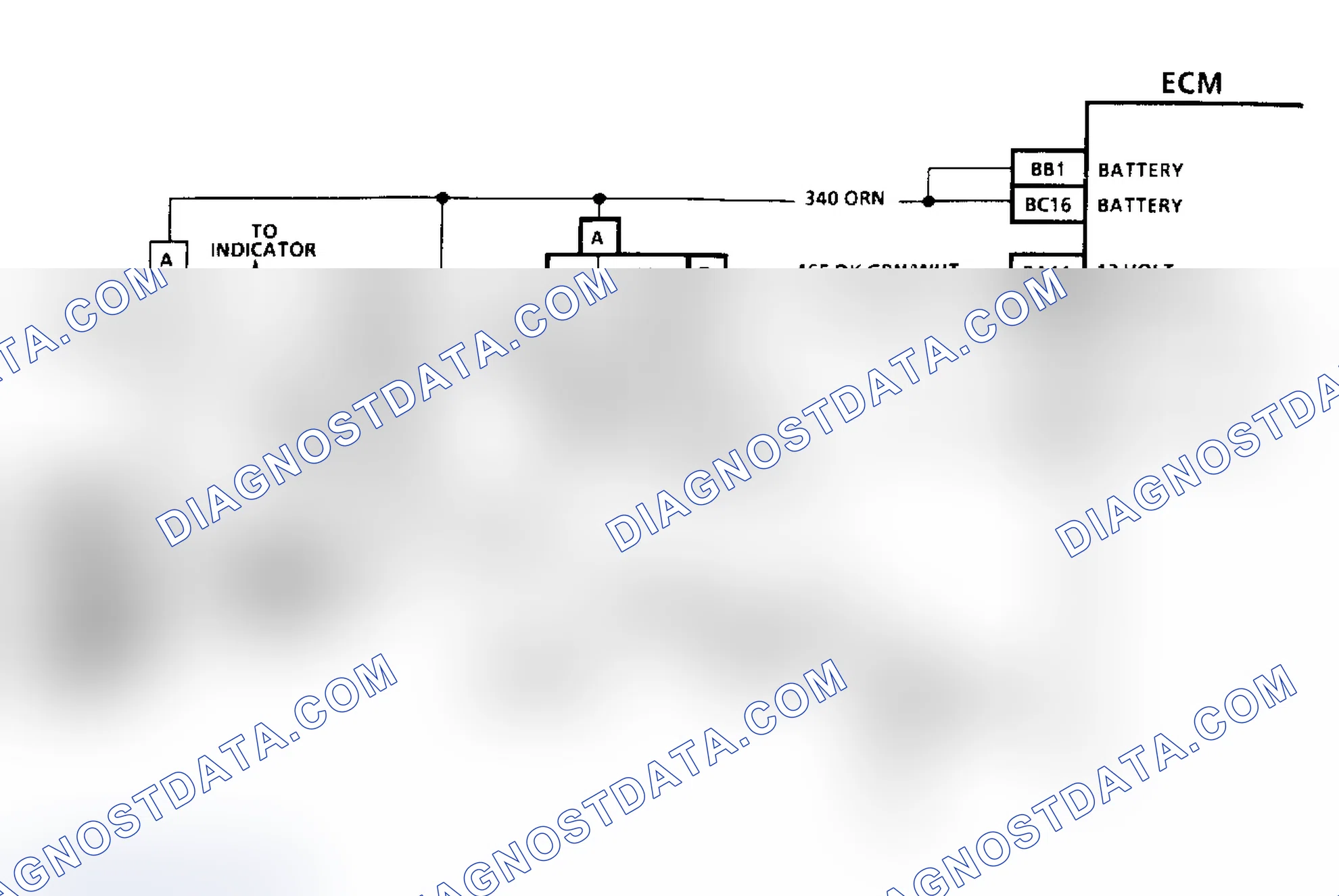 Scheme 143: Code 54, Schematic, Fuel Pump Voltage Low, "F" Body