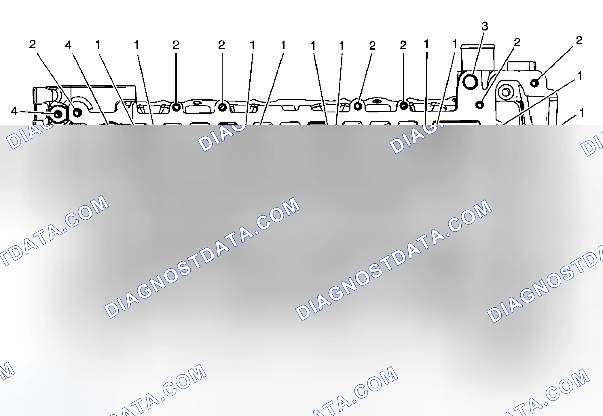 Scheme 43: Cylinder Head - Top View