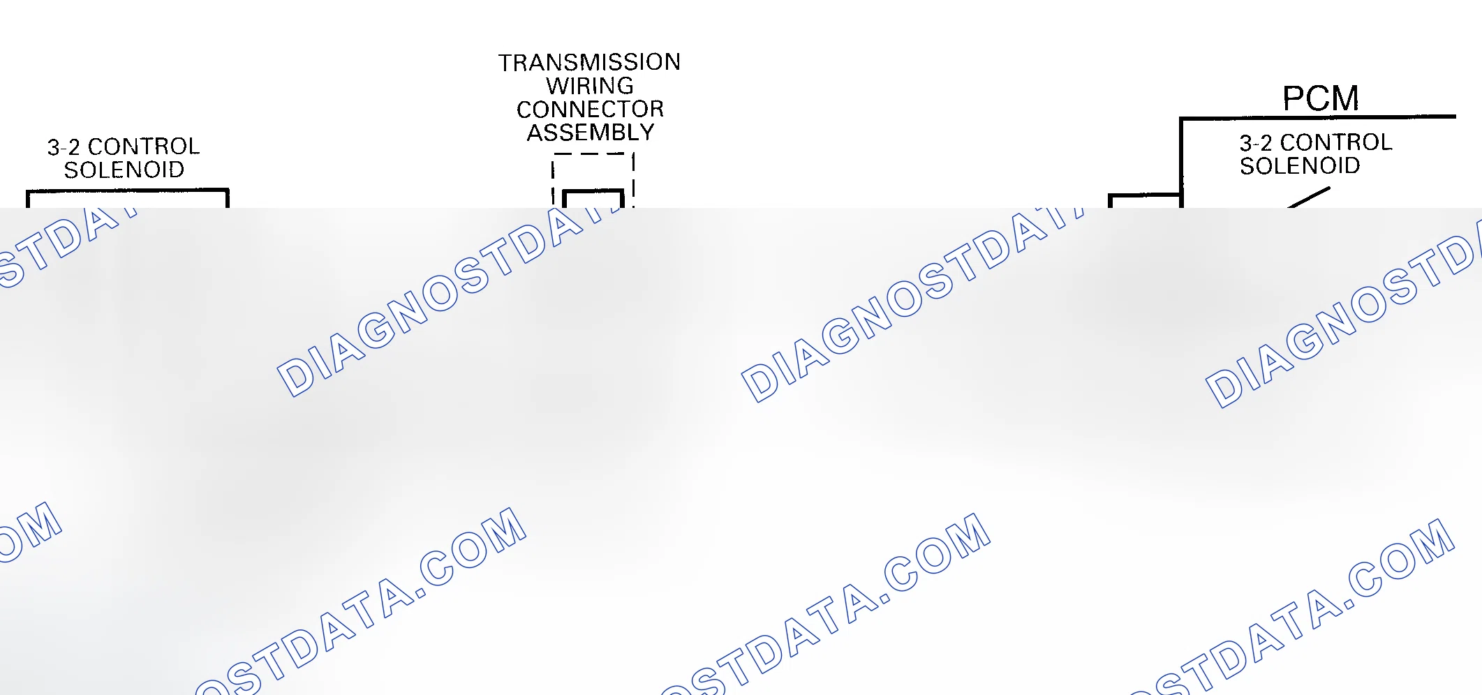 Scheme 232: Code 66 Schematic (All Models) 3-2 Control Solenoid Circuit Fault 4l60-E Transmission