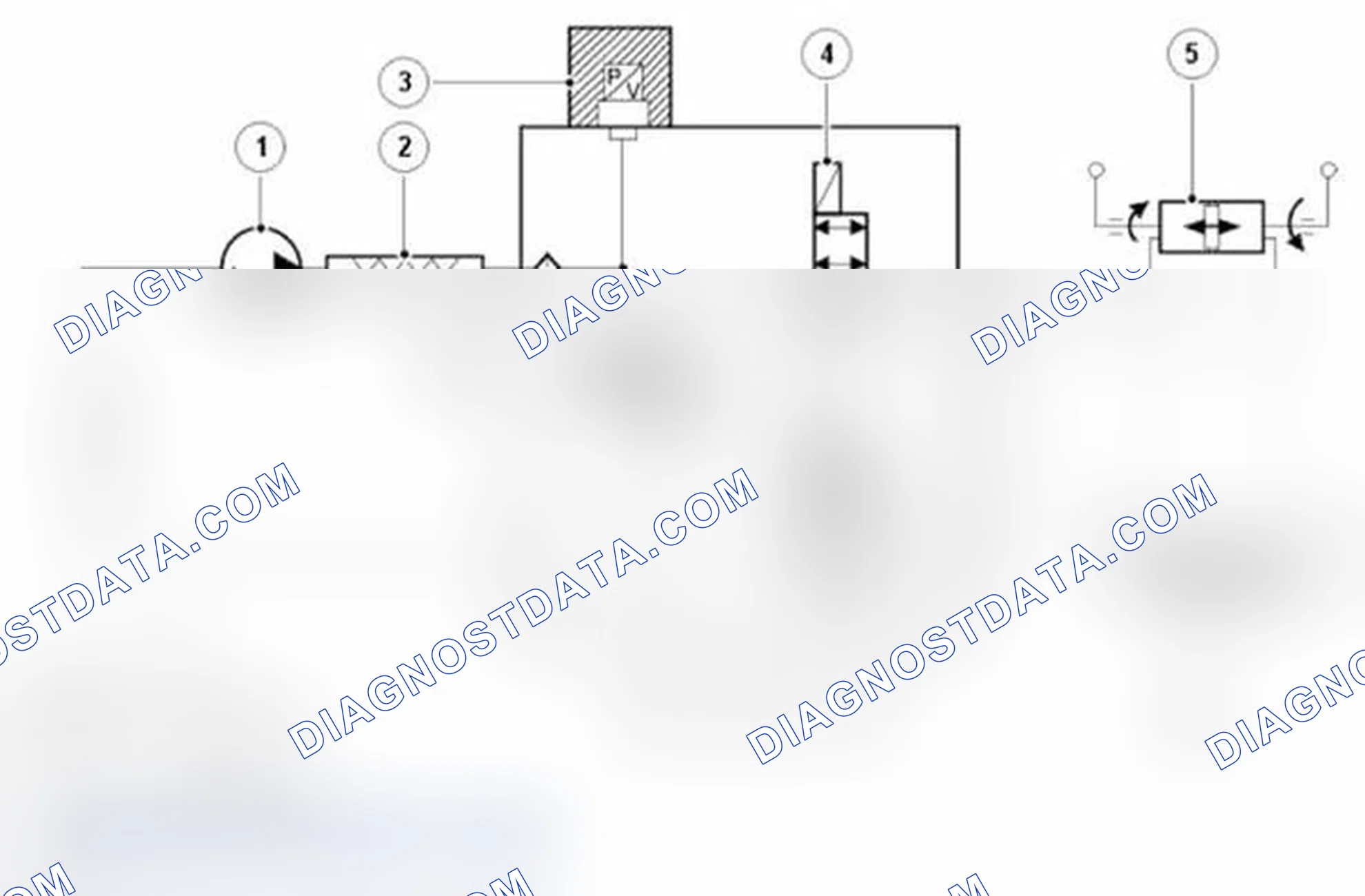 Scheme 12: HYDRAULIC CIRCUIT DIAGRAM