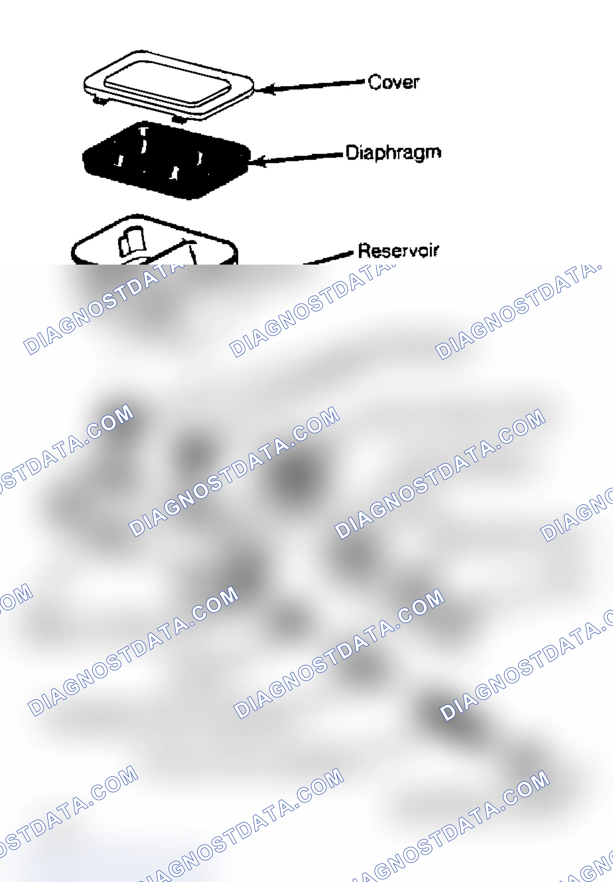 Scheme 32: Exploded View of Quick Take-Up Master Cylinder