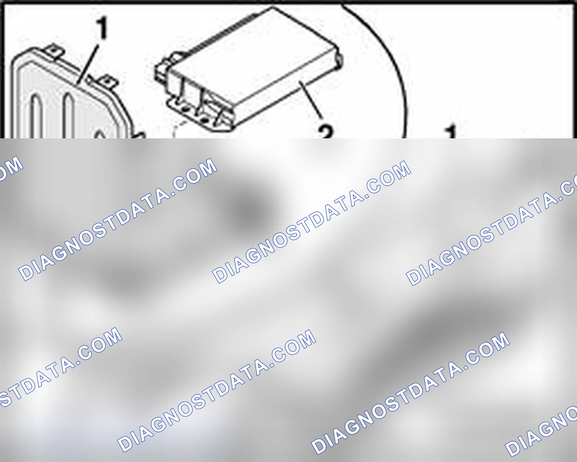 Scheme 392: Central control module for comfort system J393
