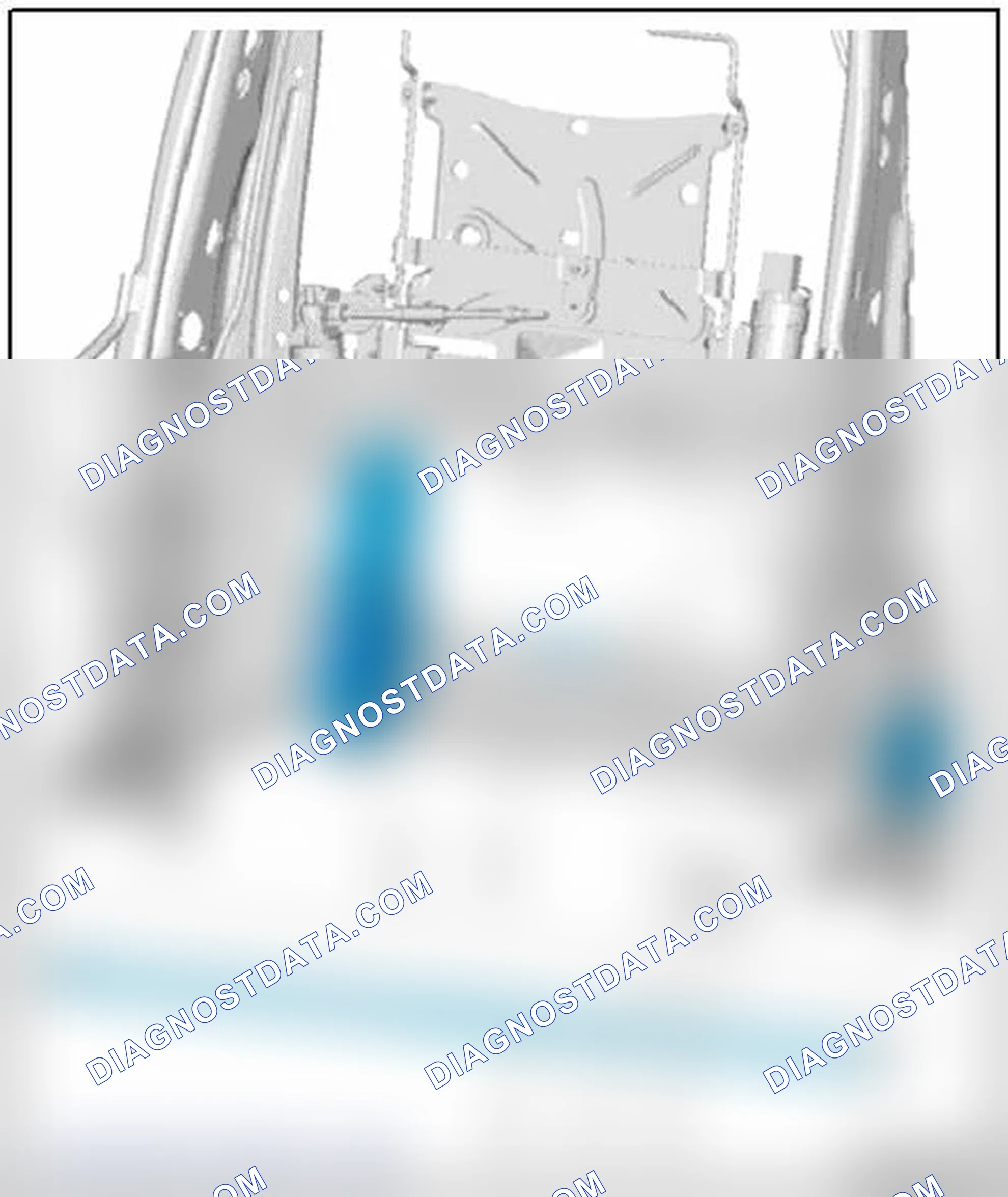 Scheme 94: BACKREST ADJUSTMENT MOTOR OVERVIEW