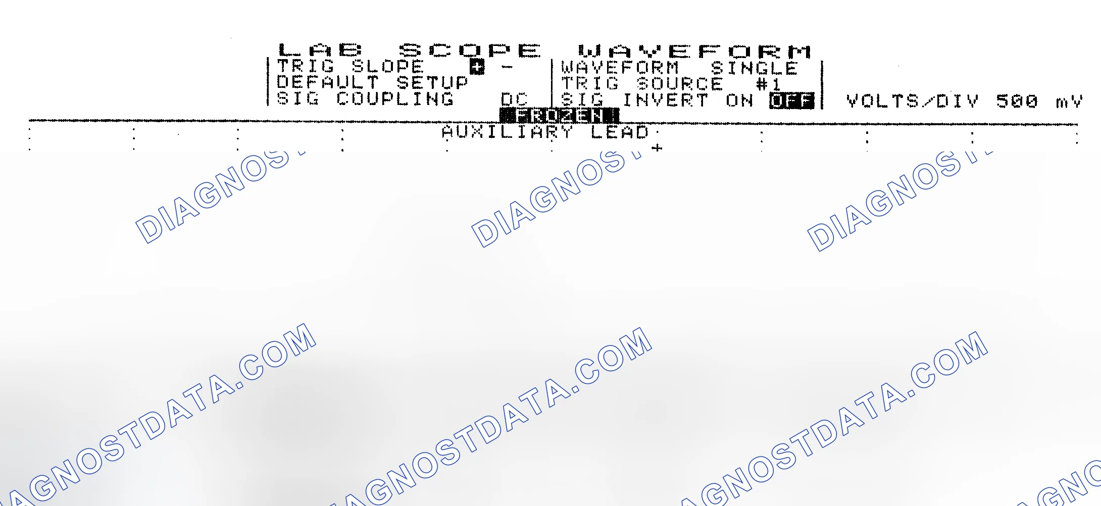 Scheme 10: Single Injector w/Excessive Current Flow - Current Pattern