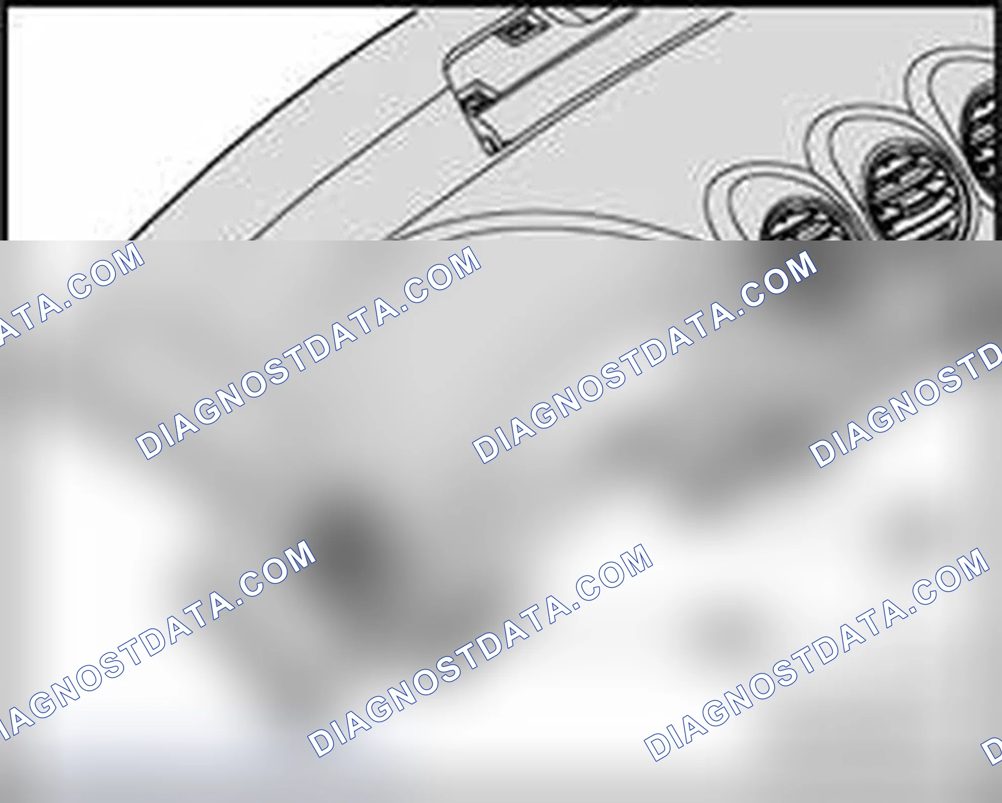 Scheme 117: Removing instrument panel mountings drivers side