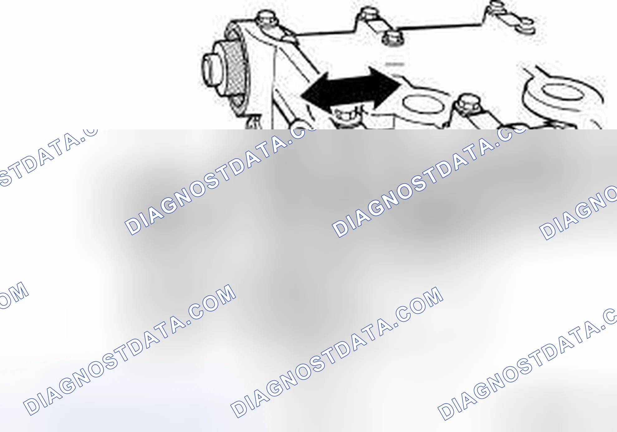 Scheme 594: STANDARD PROCEDURE - MEASURING CAMSHAFT END PLAY