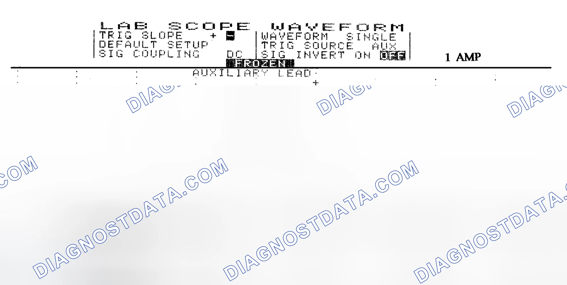 Scheme 20: Single Injector w/Normal Current Flow - Current Pattern