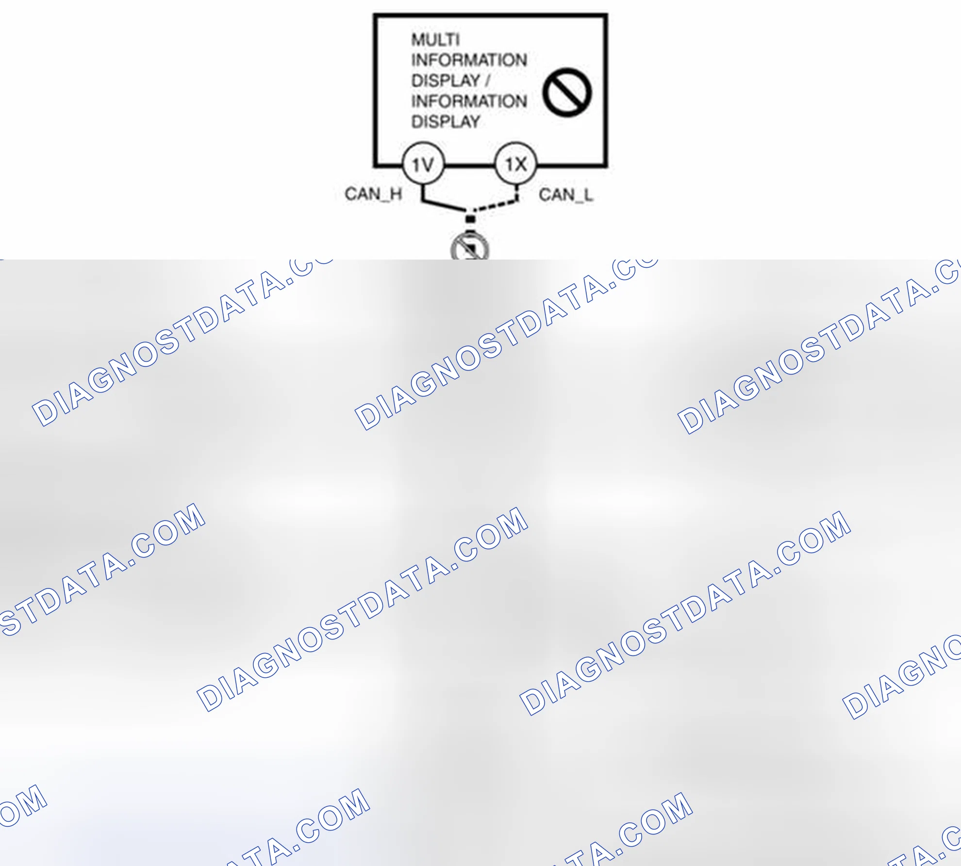 Scheme 89: Multi Information Display/Information Display And Connector C-11 (Open Circuit) System Wiring Diagram