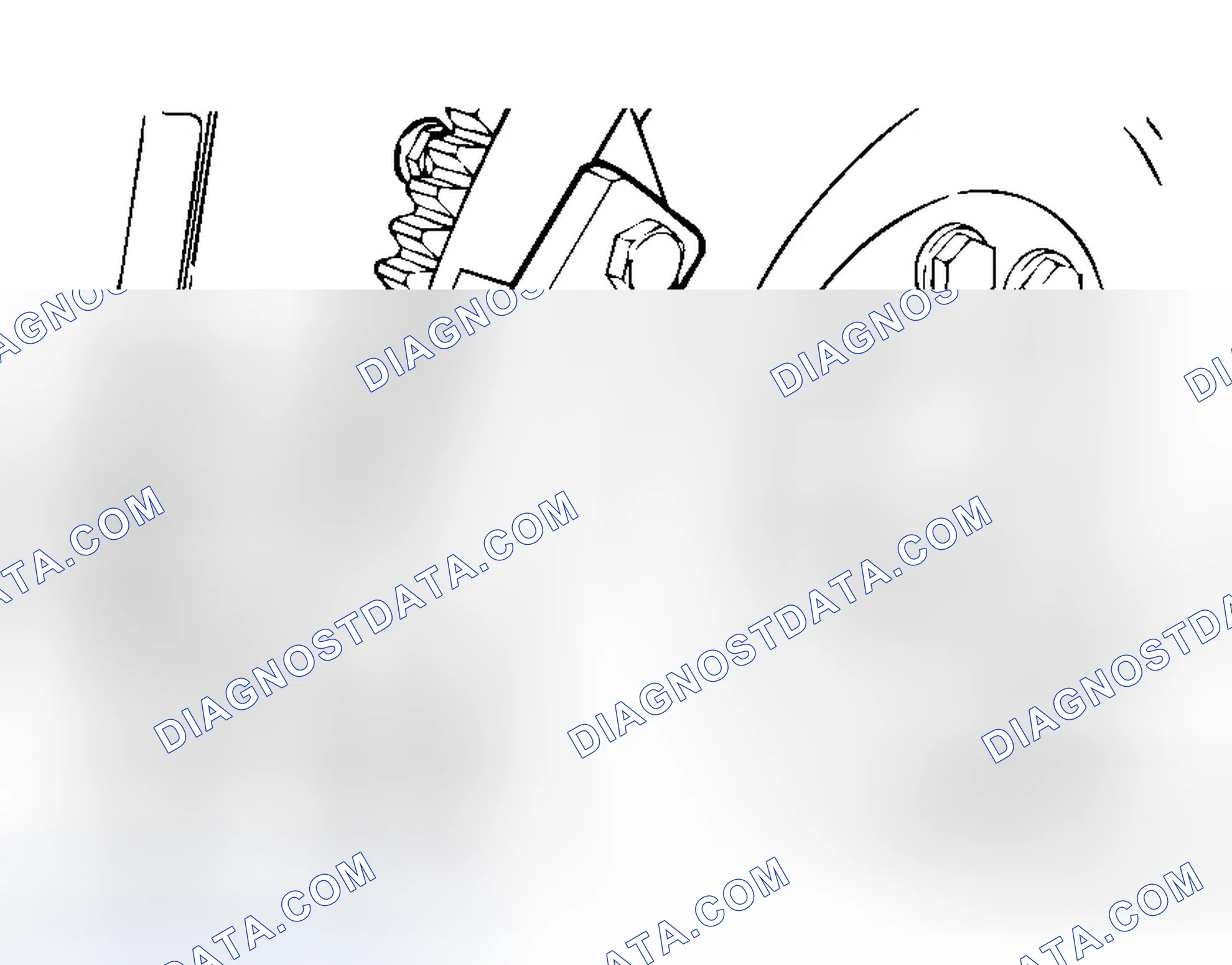 Scheme 300: << A >> CAMSHAFT POSITION SENSING CYLINDER REMOVAL