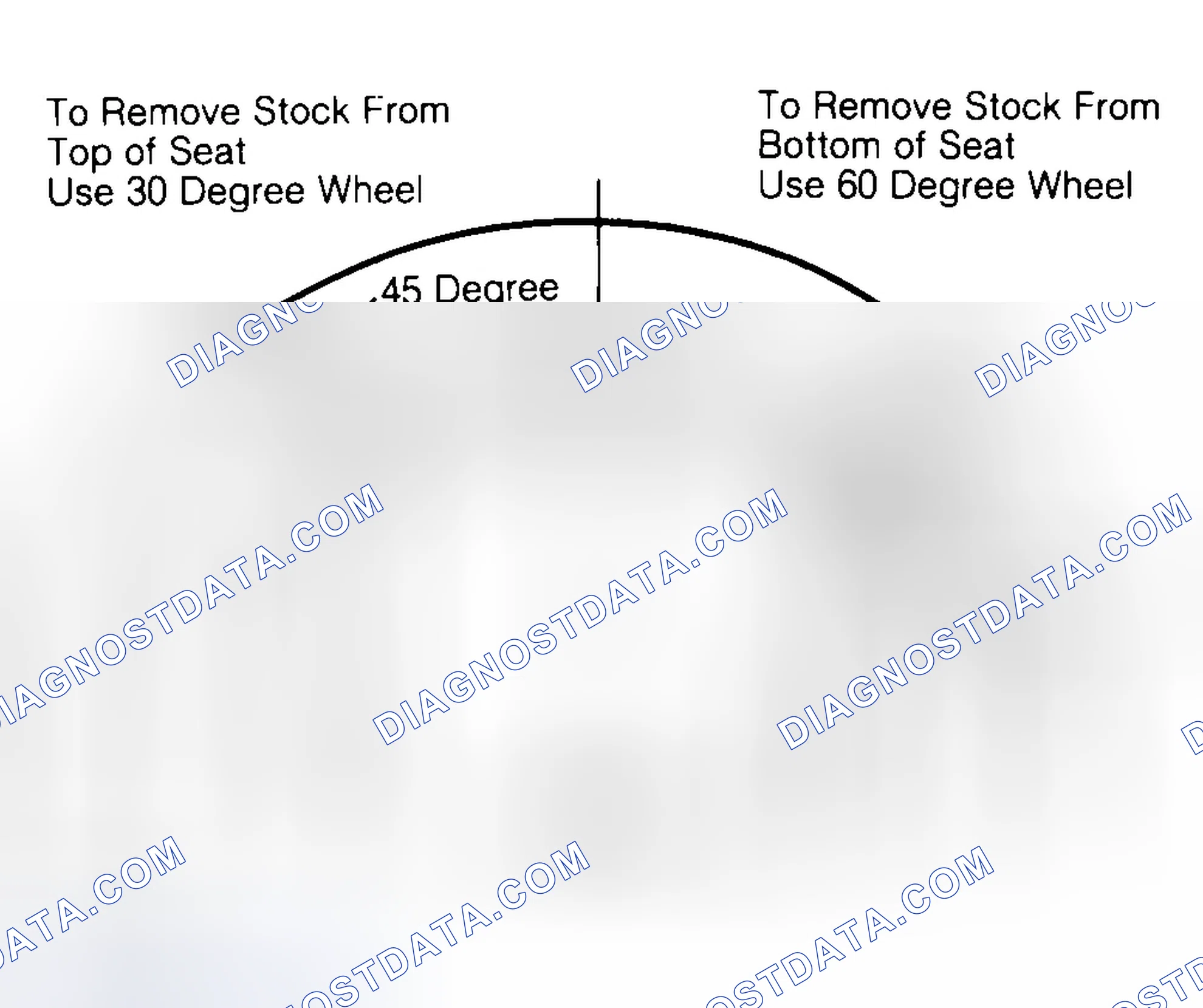 Scheme 19: Adjusting Valve Seat Width