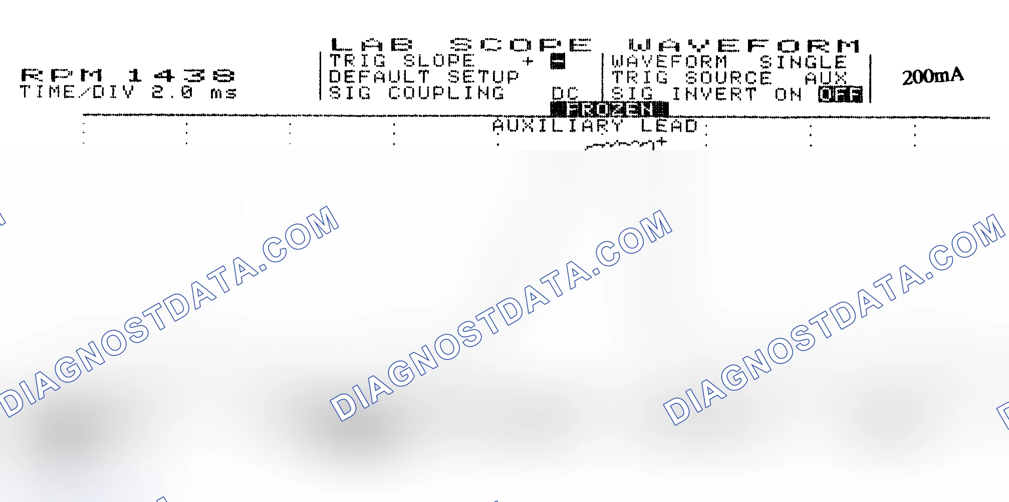 Scheme 15: Single Injector w/Normal Current Flow - Current Pattern