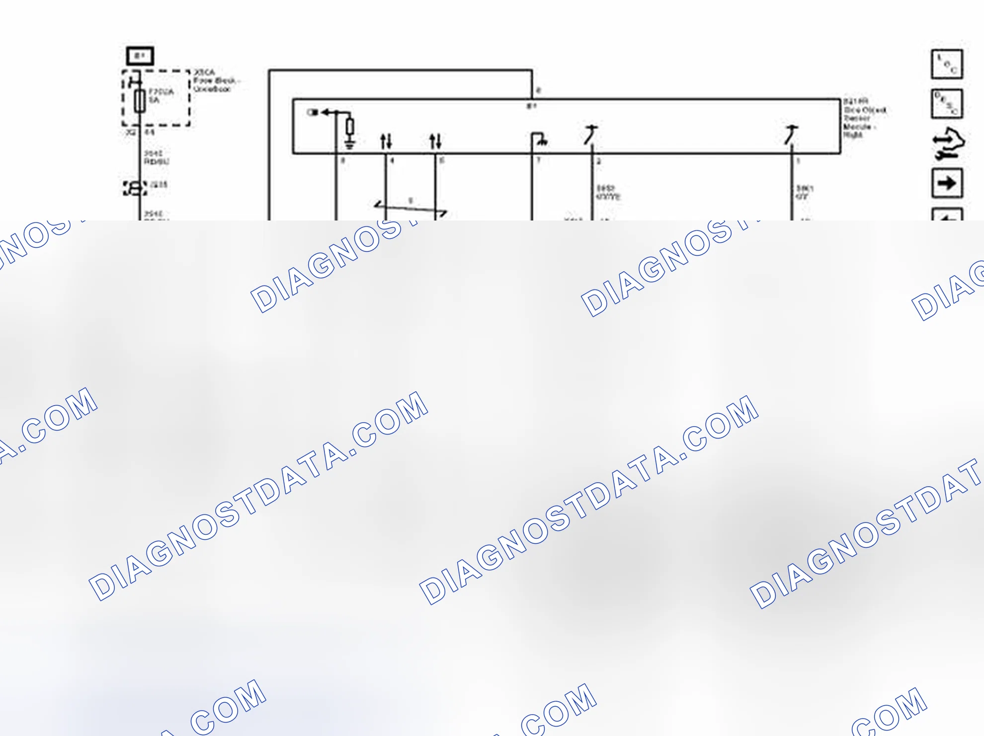 Scheme 3: Rear Cross Traffic Alert (UFG) and Side Object Detection (UFT)