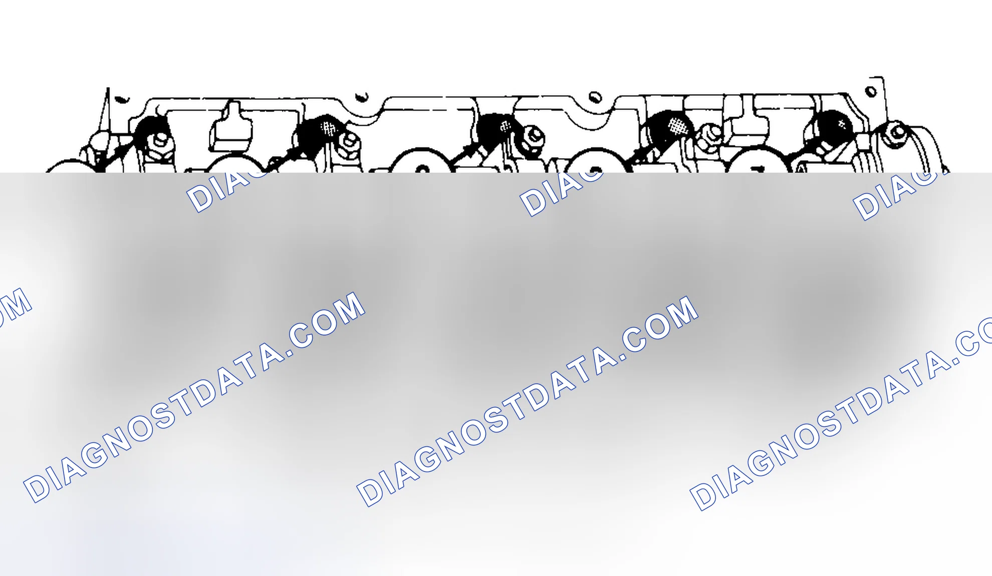 Scheme 7: Typical Cylinder Head Tightening or Loosening Sequence
