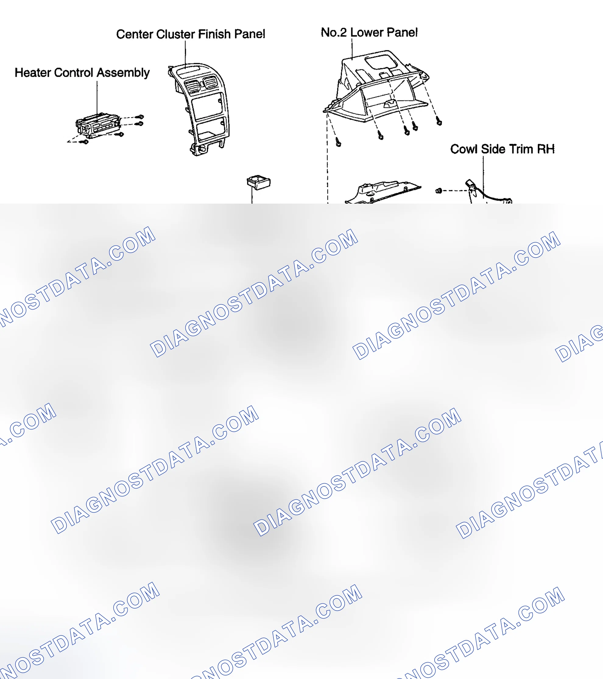 Scheme 208: Removal & Installation (Toyota Camry Solara)