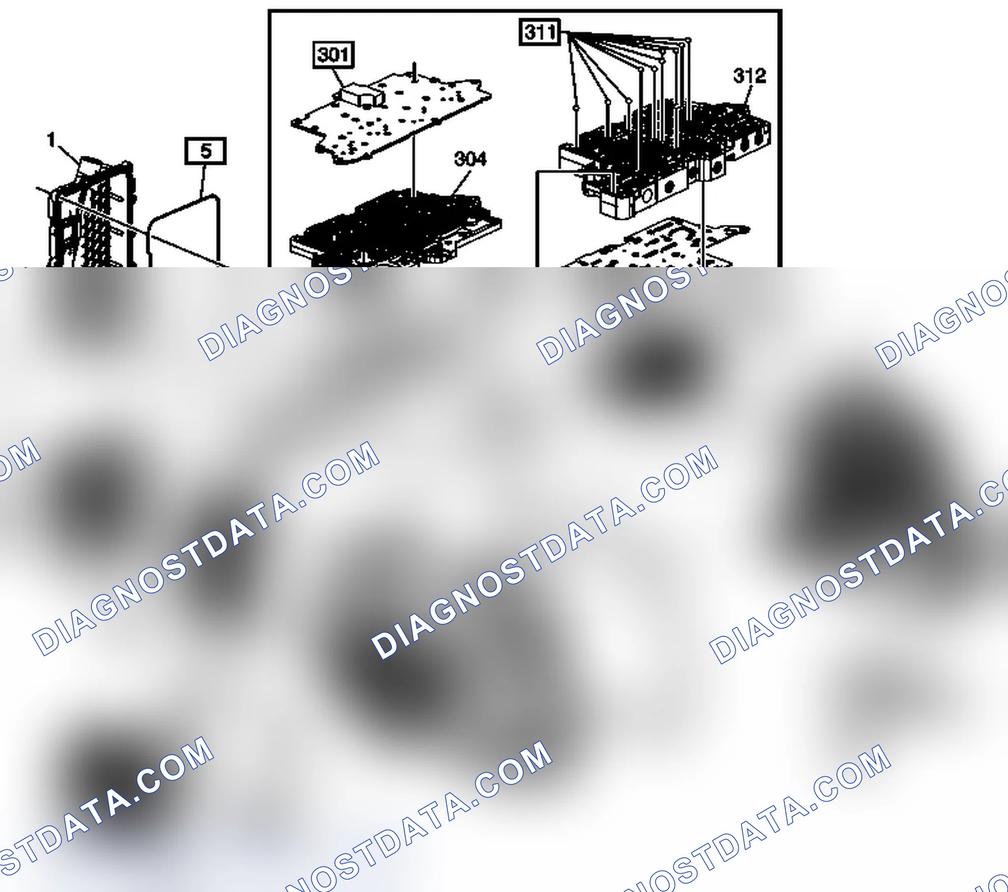 Scheme 67: Control Valve Body Kit 24256111