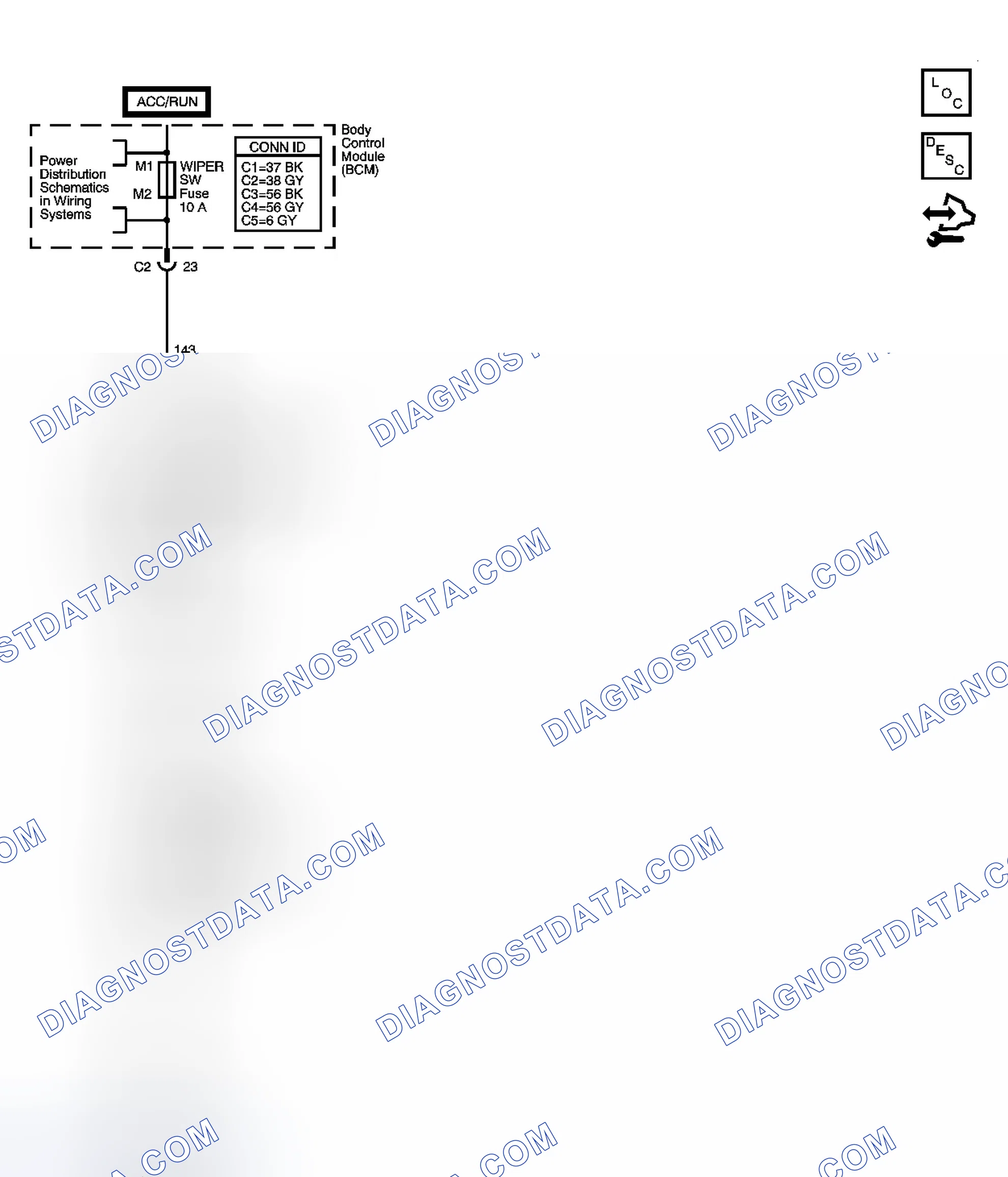 Scheme 1: Column/Ignition Lock Schematics