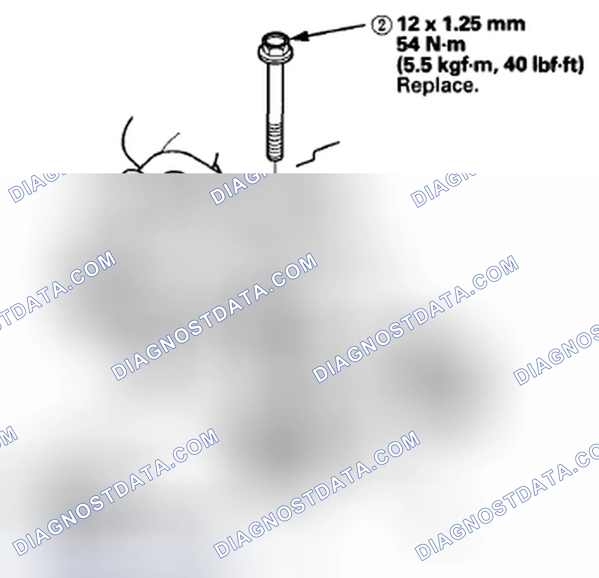 Scheme 234: Upper Torque Rod Replacement