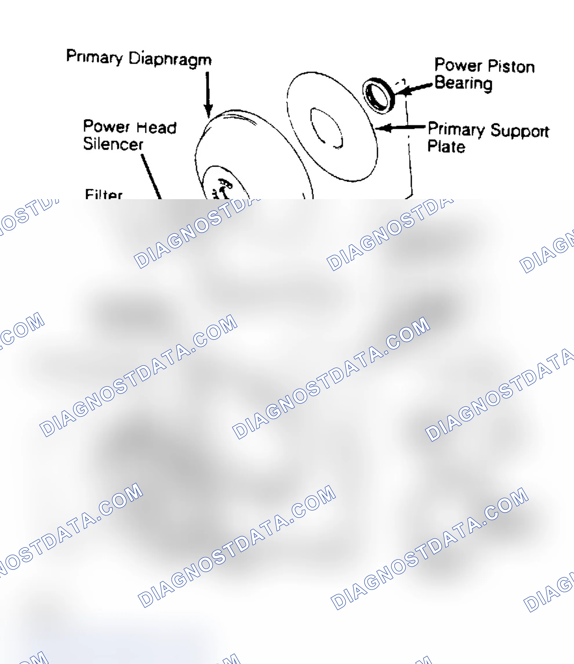 Scheme 14: Exploded View of Delco-Moraine Tandem Power Piston Assembly