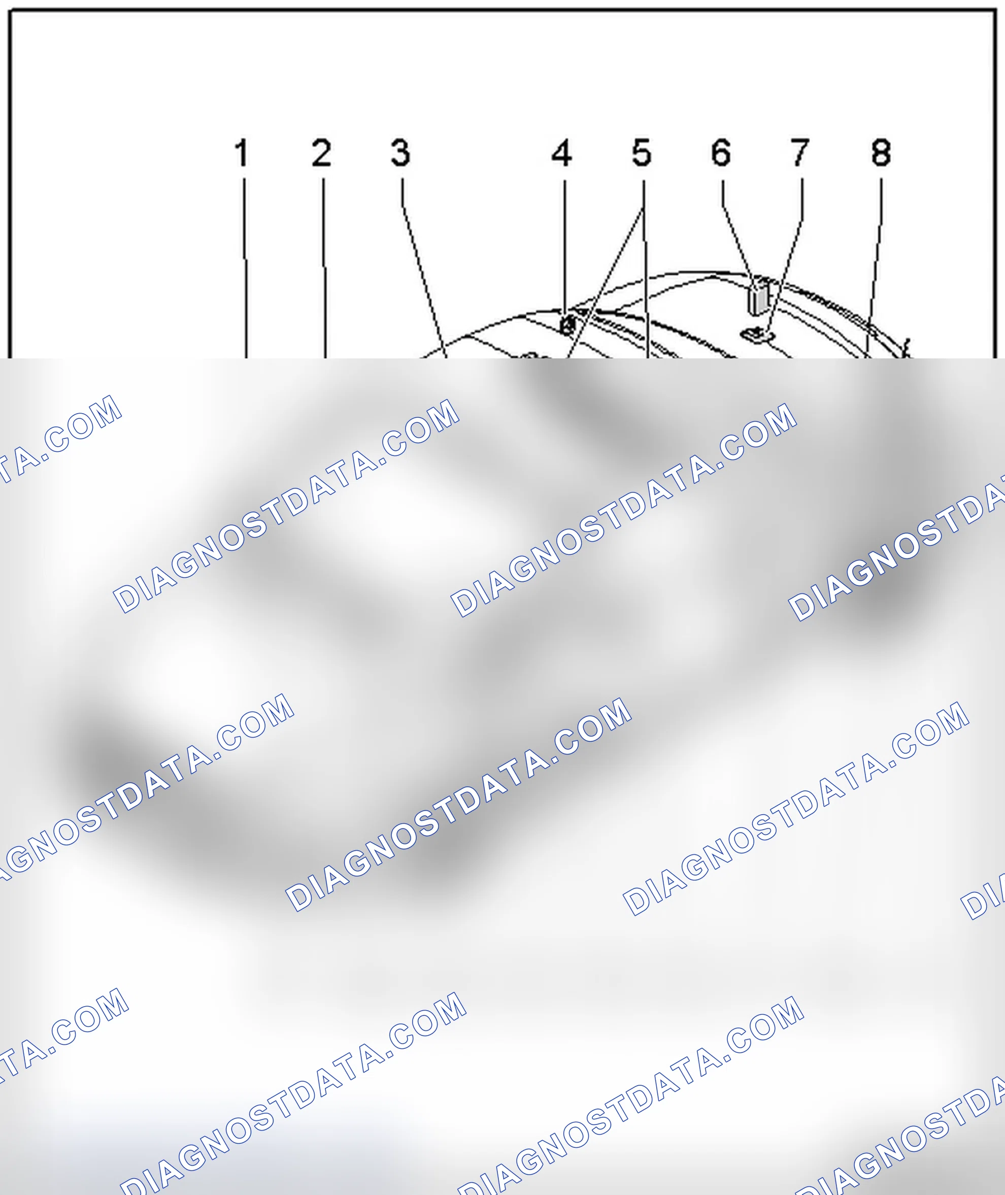 Scheme 130: COMPONENT LOCATIONS, GENERAL OVERVIEW