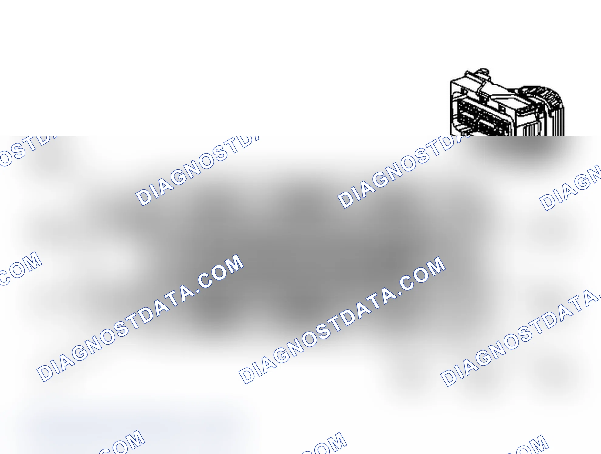 Scheme 359: Engine Control Module (ECM) Connector End Views