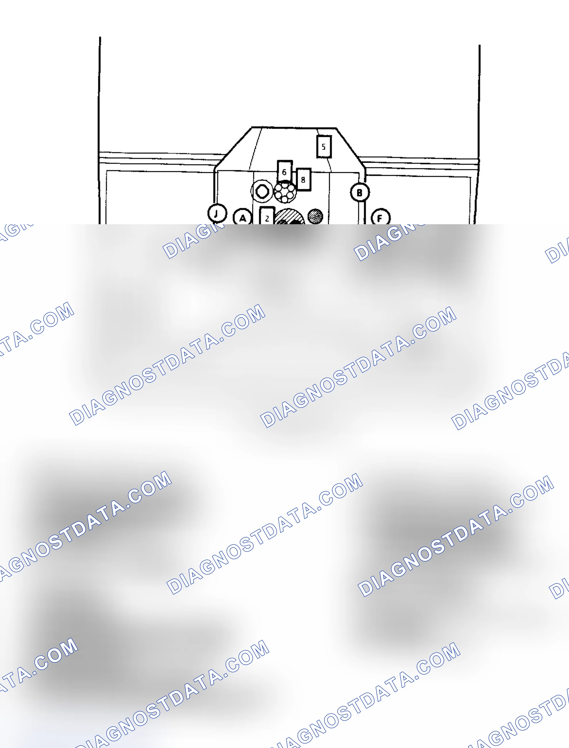 Scheme 173: Component Locations for "P" Series 5.7L