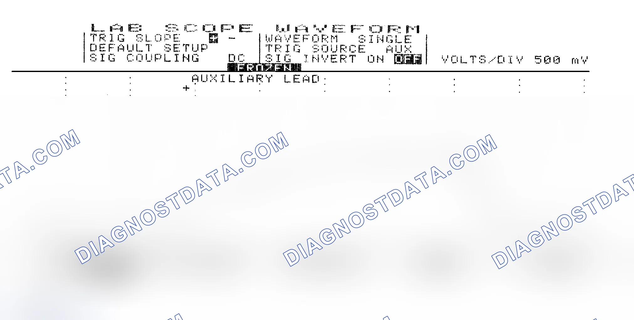 Scheme 14: Single Injector w/Excessive Current Flow - Current Pattern