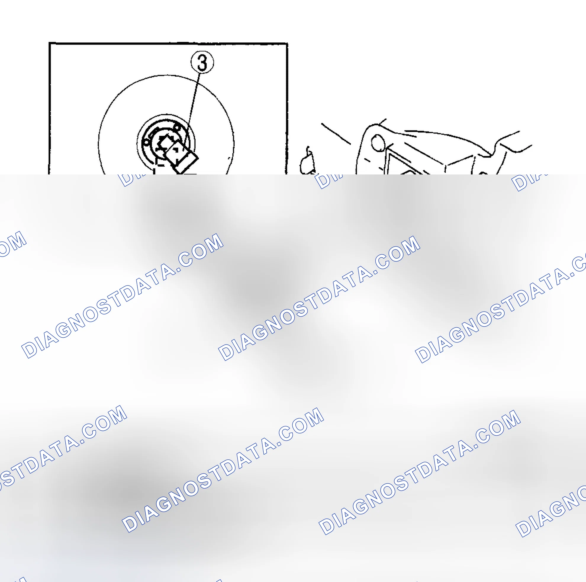 Scheme 61: FRONT FOG LIGHT BULB REMOVAL/INSTALLATION