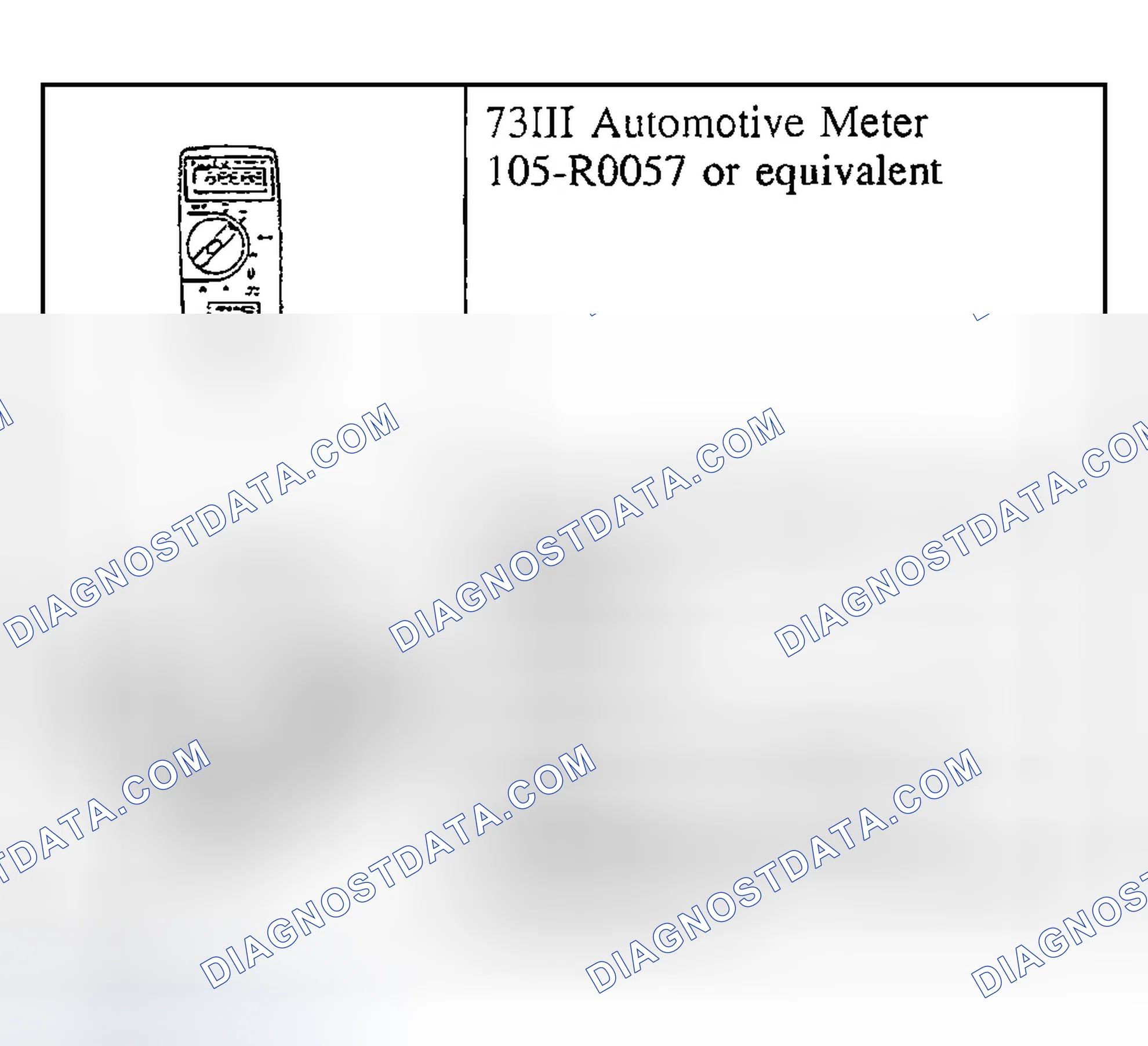 Scheme 105: Special Tool(s)