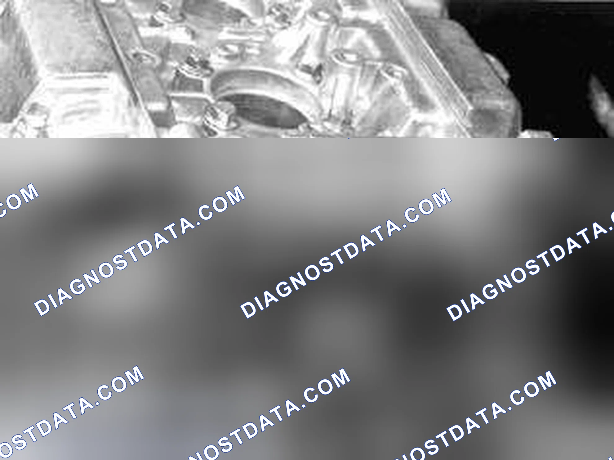 Scheme 286: Replacing the rear camshaft seal