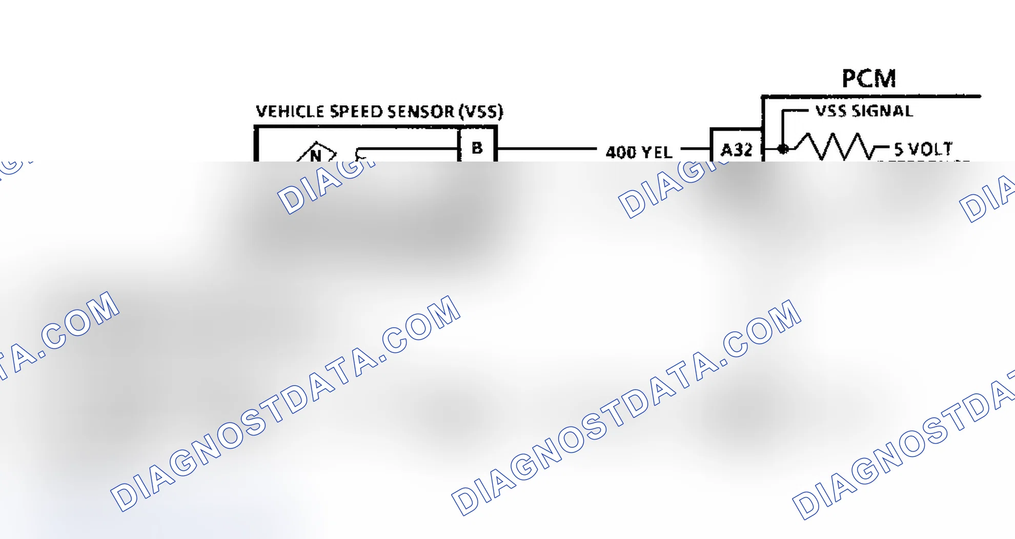 Scheme 89: Code 24 Schematic (5.7L) Vehicle Speed Sensor