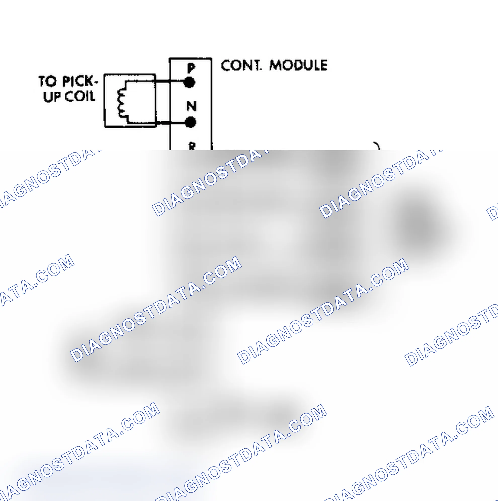 Scheme 5: Schematic of External Coil HEI (EST) Ignition System