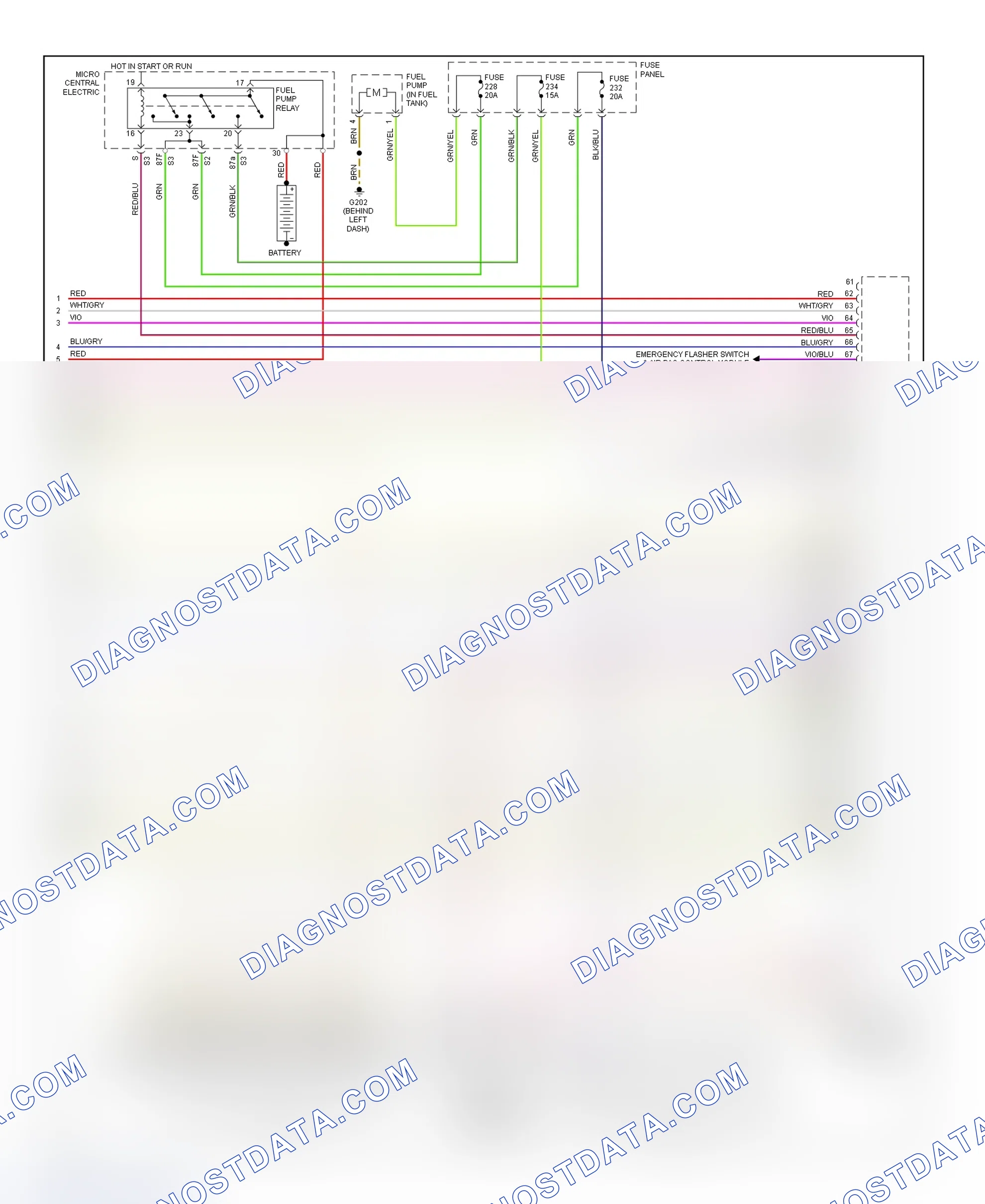 Scheme 3: Wiring Diagram (A4 1.8L - 3 Of 3)