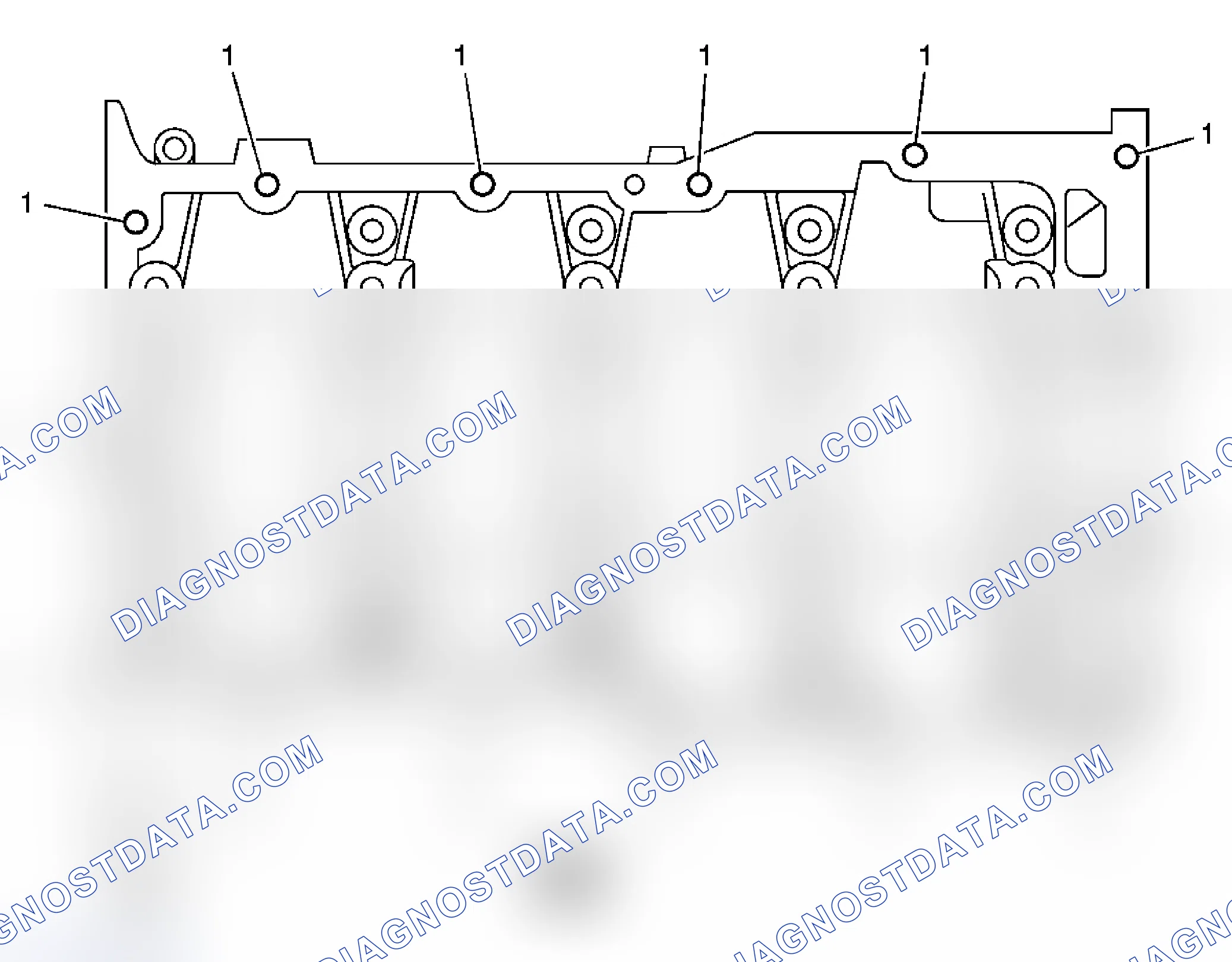 Scheme 128: Lower Crankcase - Bottom View