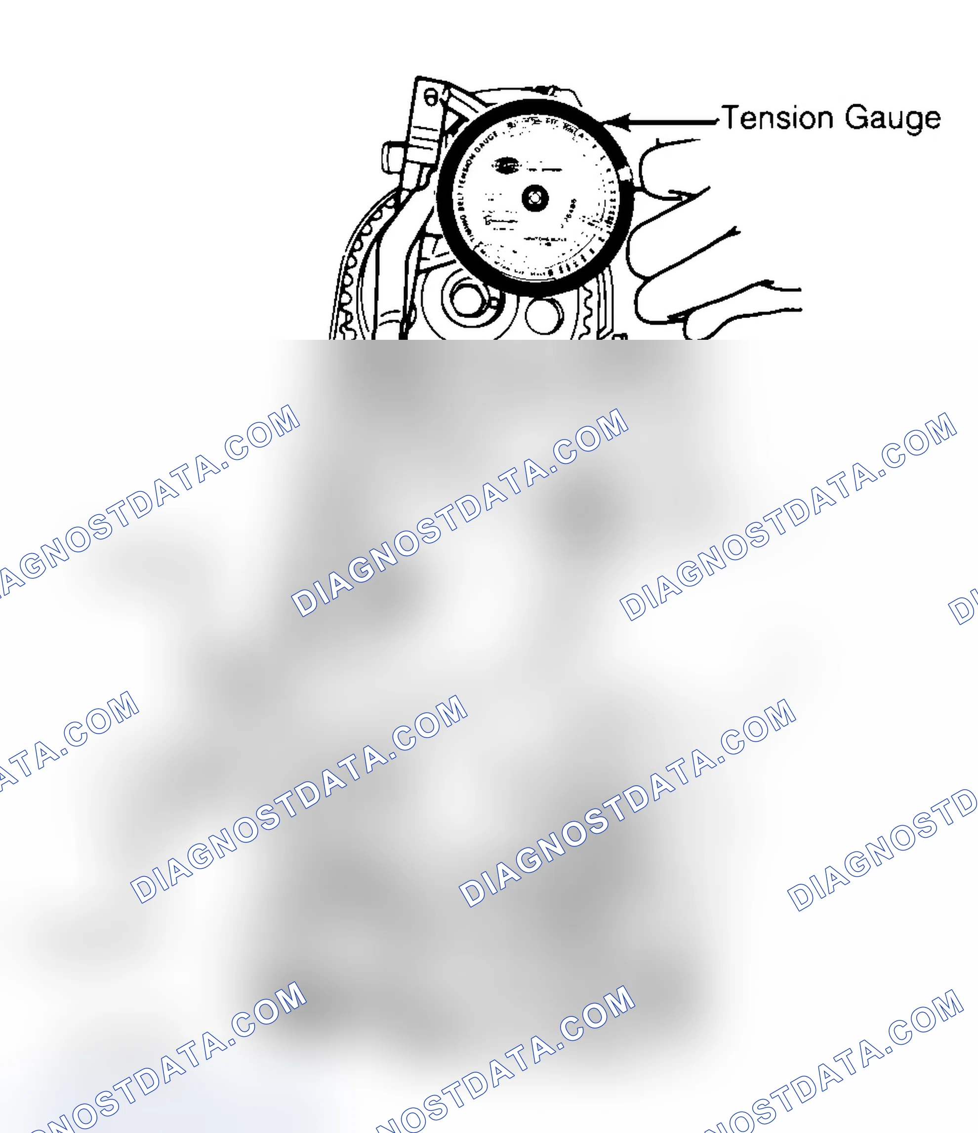 Scheme 3: Adjusting Typical Timing Belt Tension
