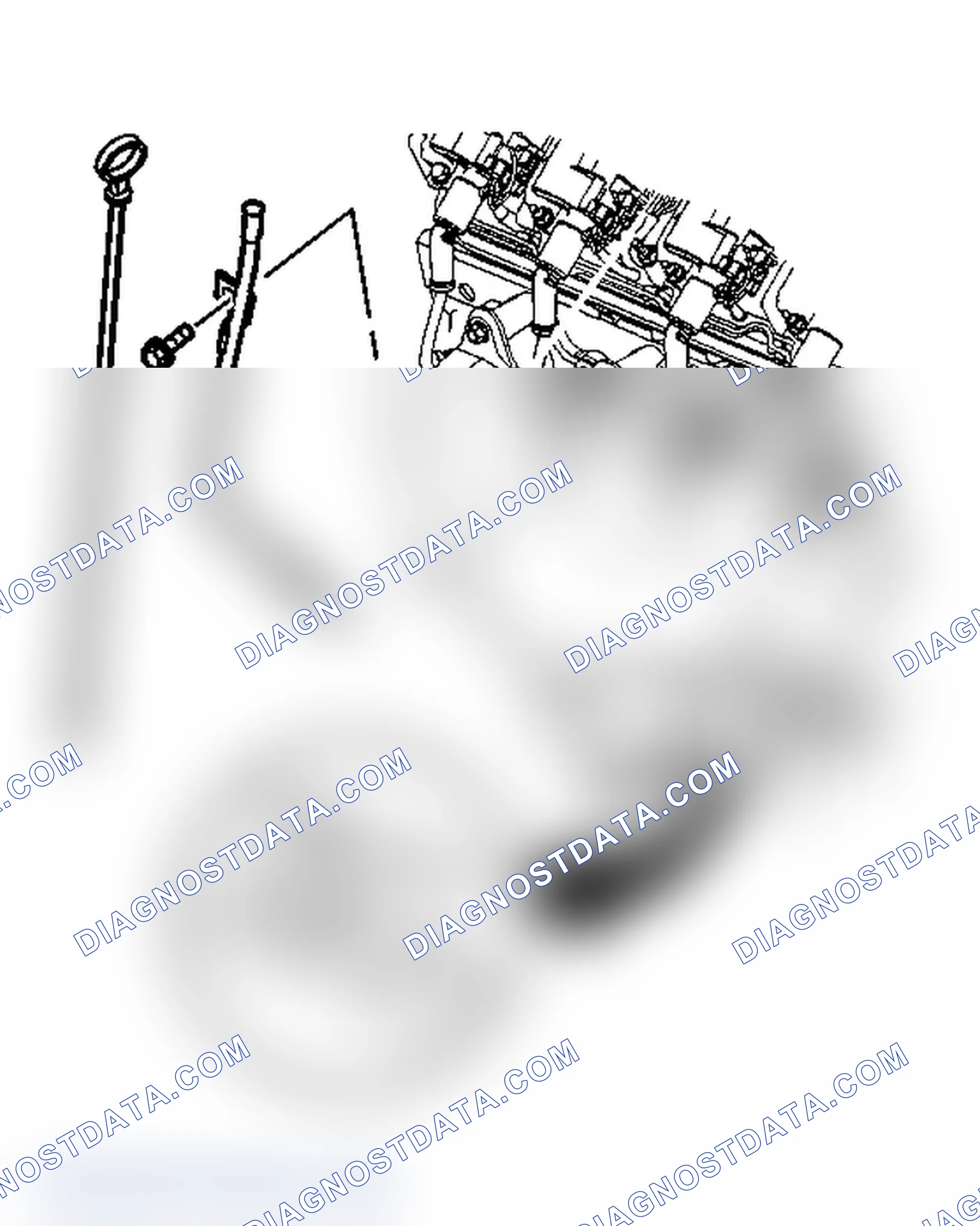 Scheme 157: Oil Level Indicator and Tube Installation