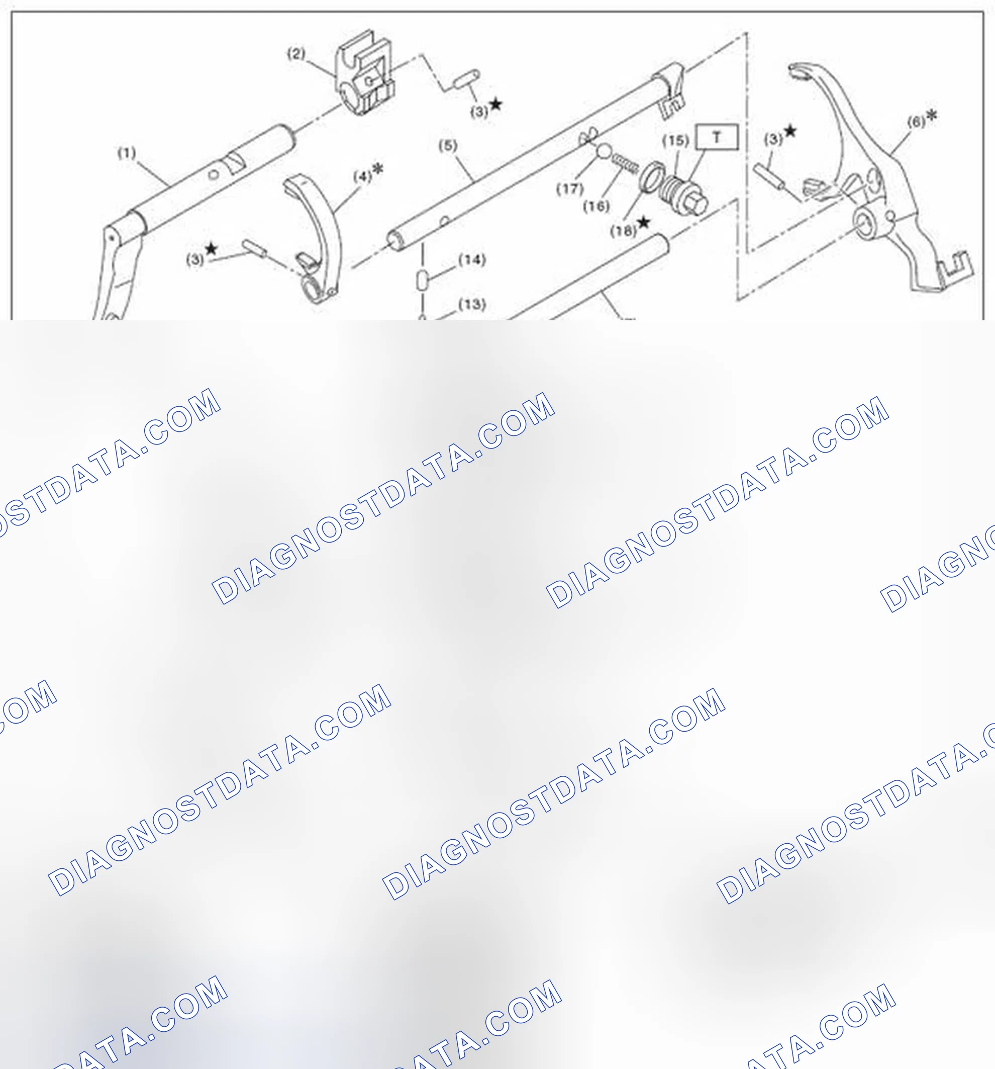 Scheme 24: SHIFTER FORK AND SHIFTER ROD