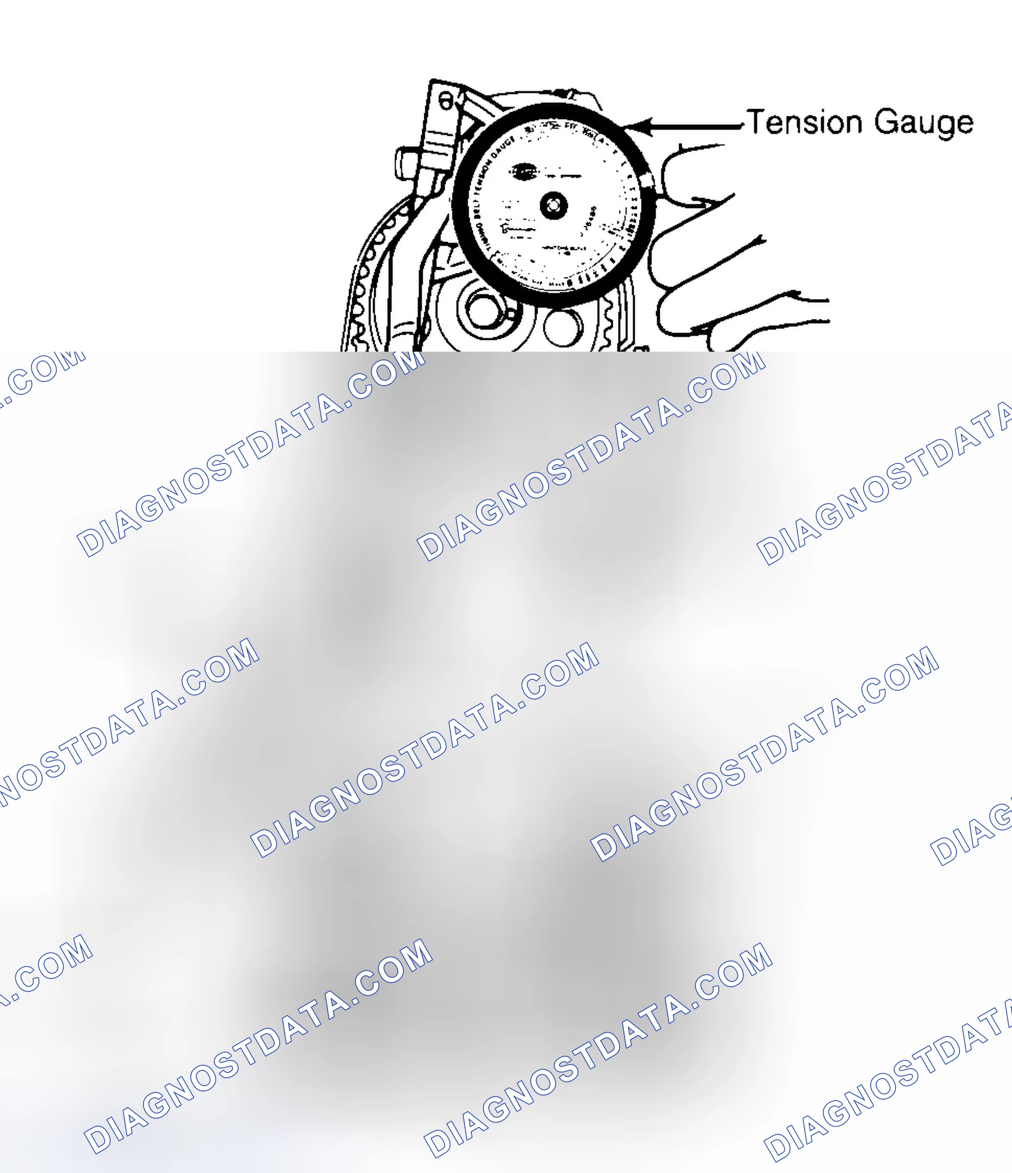 Scheme 3: Adjusting Typical Timing Belt Tension